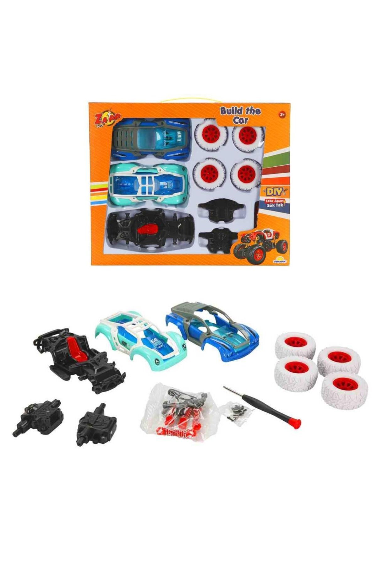 Sunman ZAPP TOYS 65216 SÖK TAK ARABA 3+ - Fiyatı, Yorumları