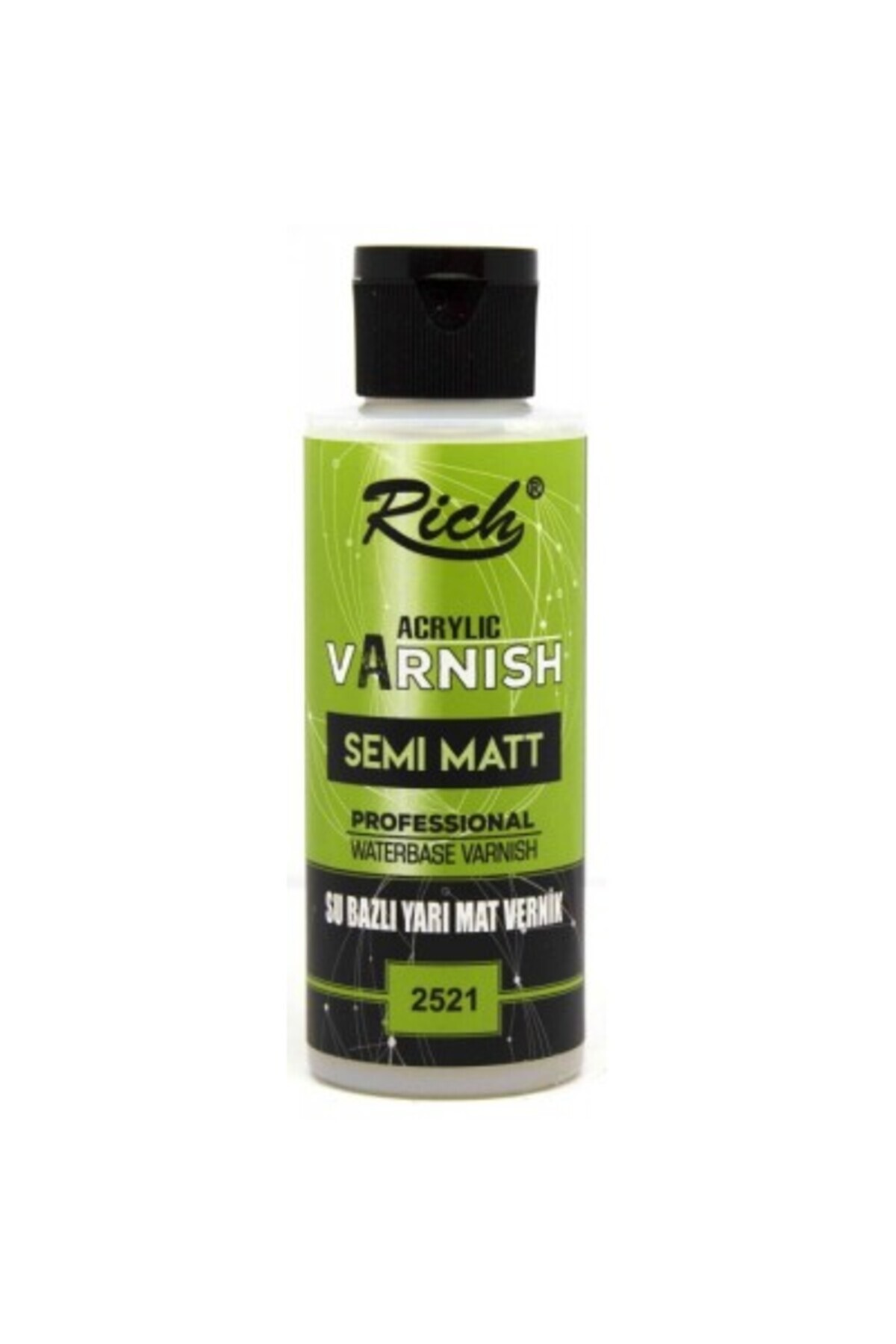 Rich 120cc Su Bazlı Yarı Mat Vernik / 2521
