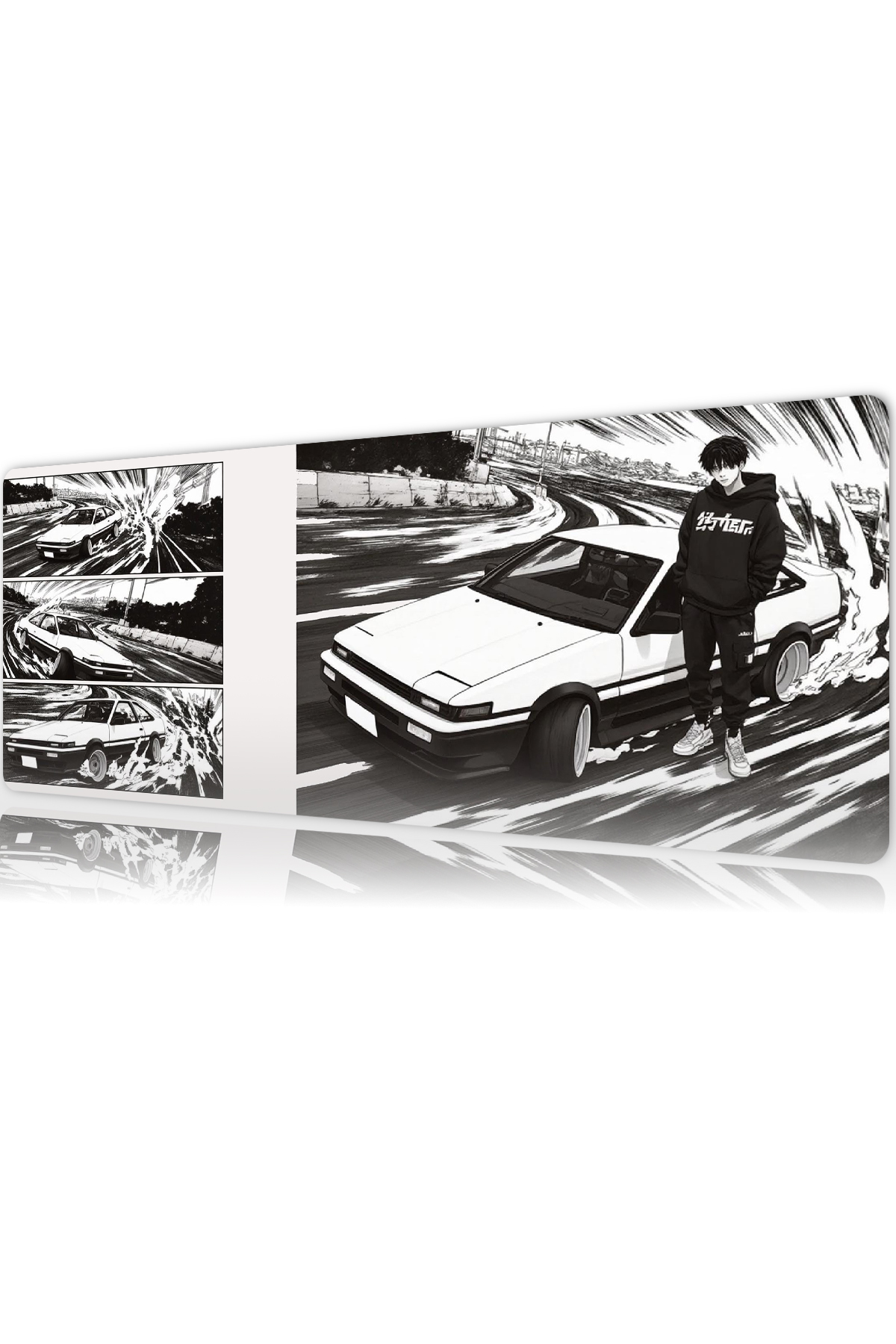 urzuva Drift Horizon Gaming Oyuncu Mousepad, 80x30 3mm Mouse pad