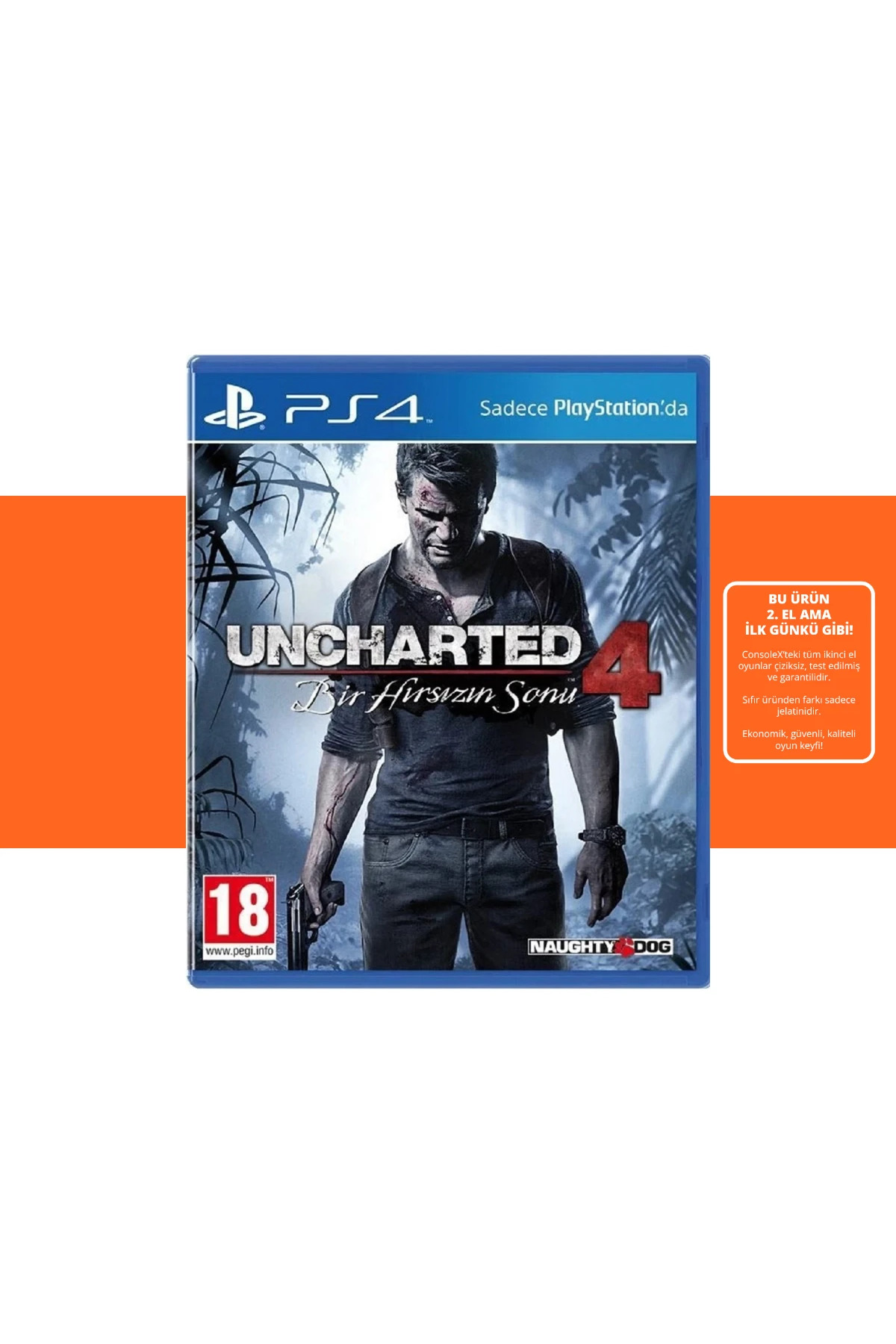 Sony [2.EL] Uncharted 4 Bir Hırsızın Sonu - Ps4 Oyun - Fiyatı
