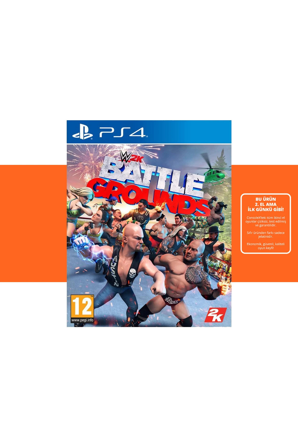 Sony [2.EL] W2K Battlegrounds - Ps4 Oyun