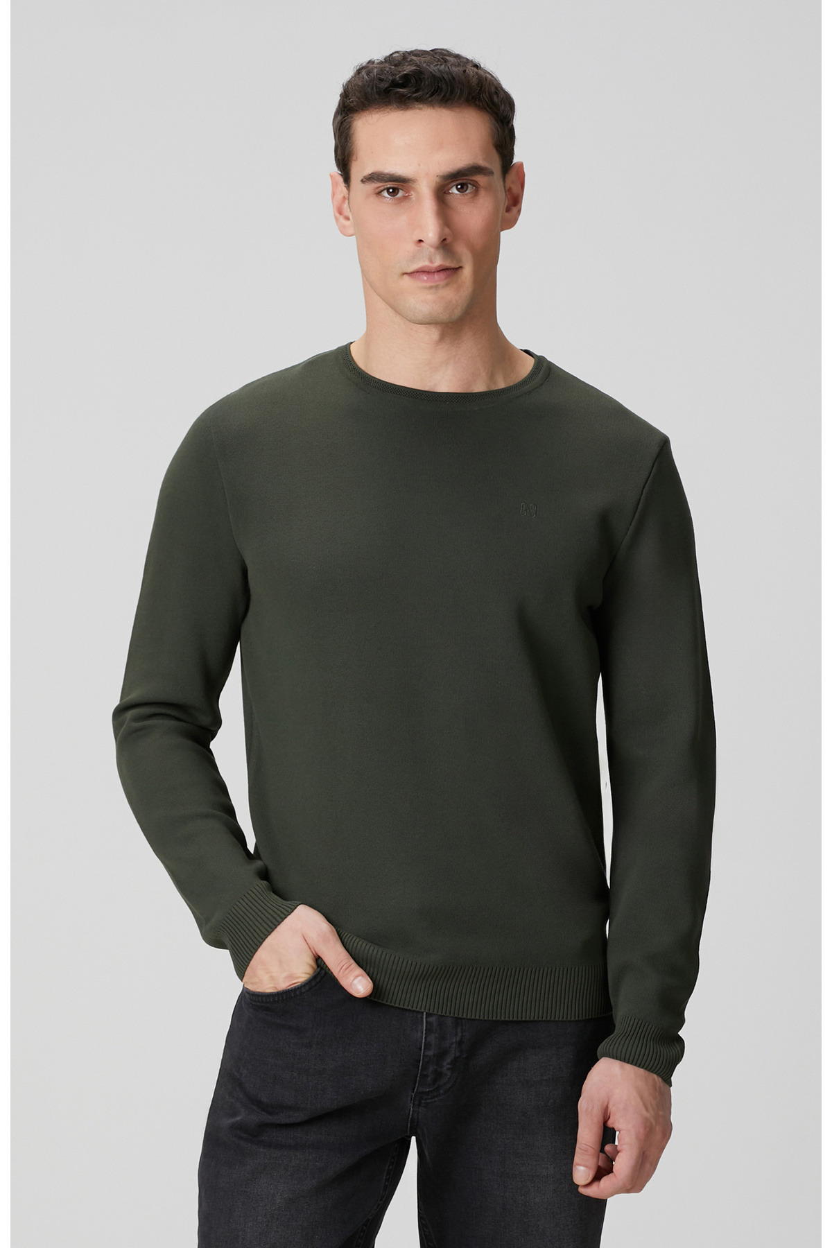 نتورک ژاکت خاکی