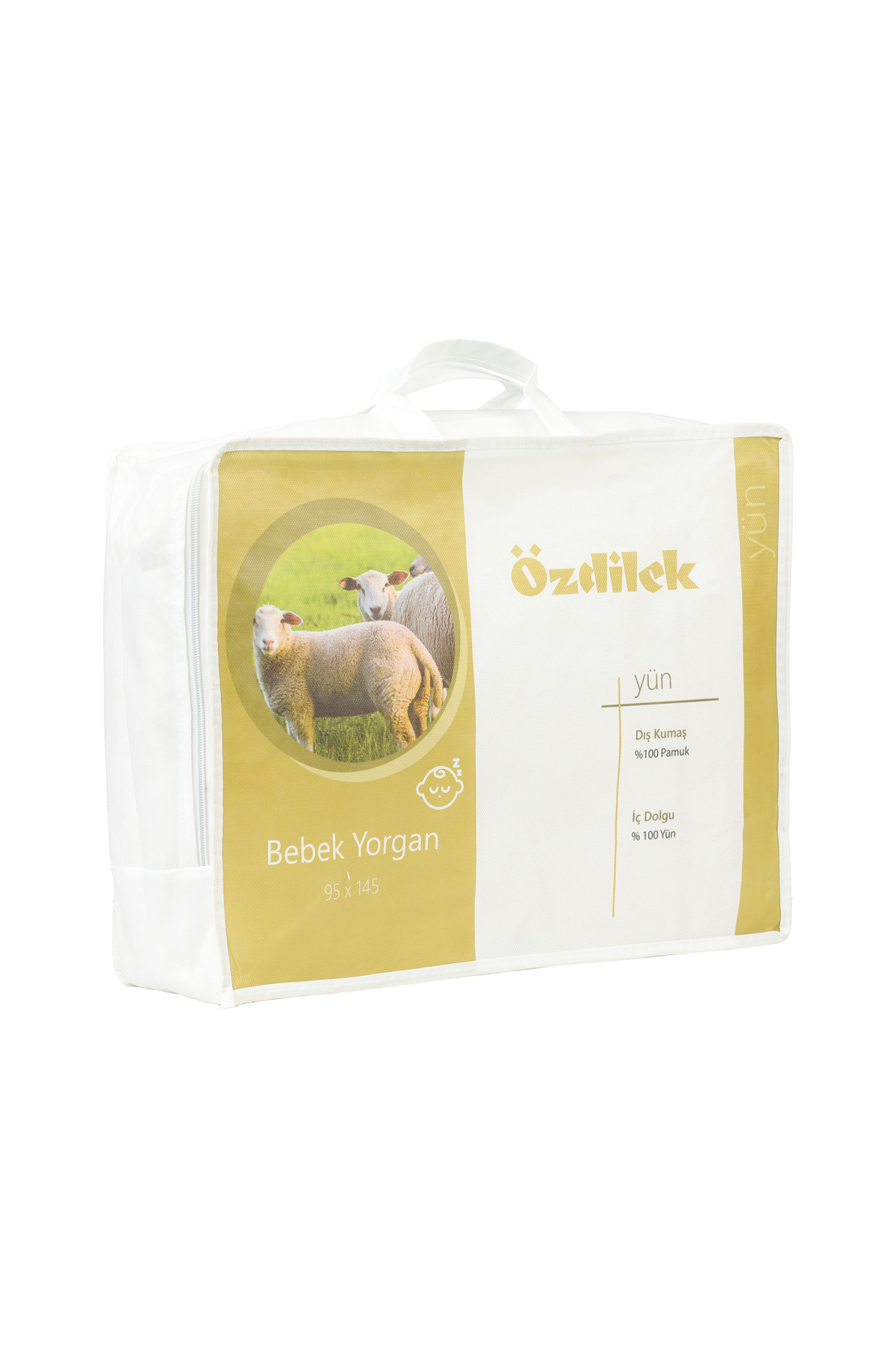Özdilek Yün Bebek Yorgan 95x145 Cm fotoğrafı 5 (önizleme)