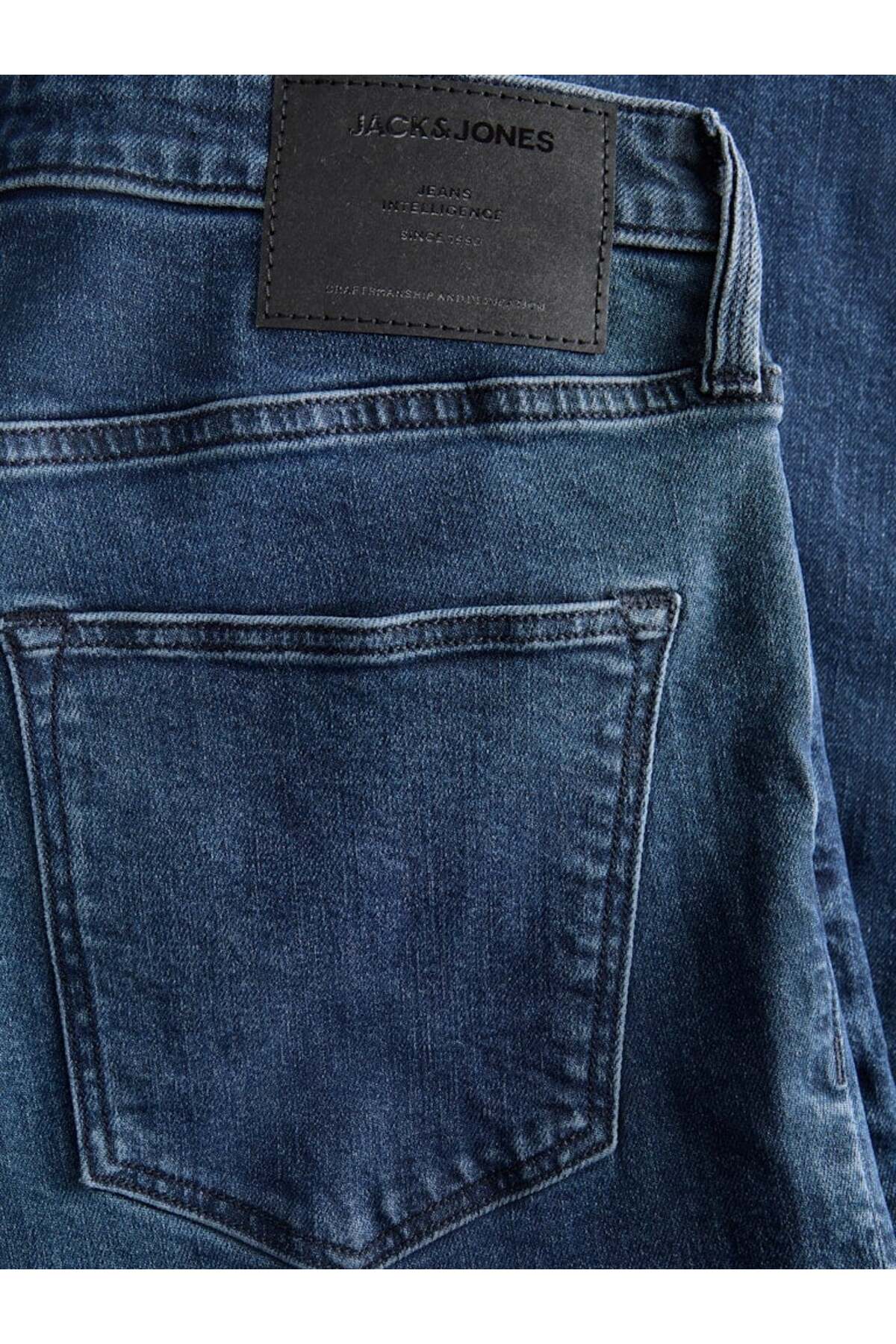 شلوار جین مردانه فاق نرمال | جک اند جونز Jack & Jones jjiglenn-jjevan-am-411-12283359 - تصویر 4