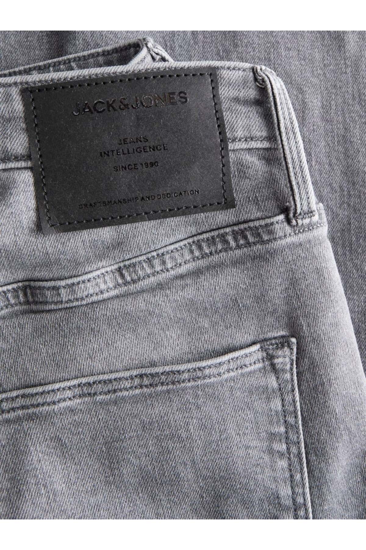 شلوار جین مردانه فاق نرمال | جک اند جونز Jack & Jones jjiglenn-jjevan-am-409-12283363 - تصویر 3