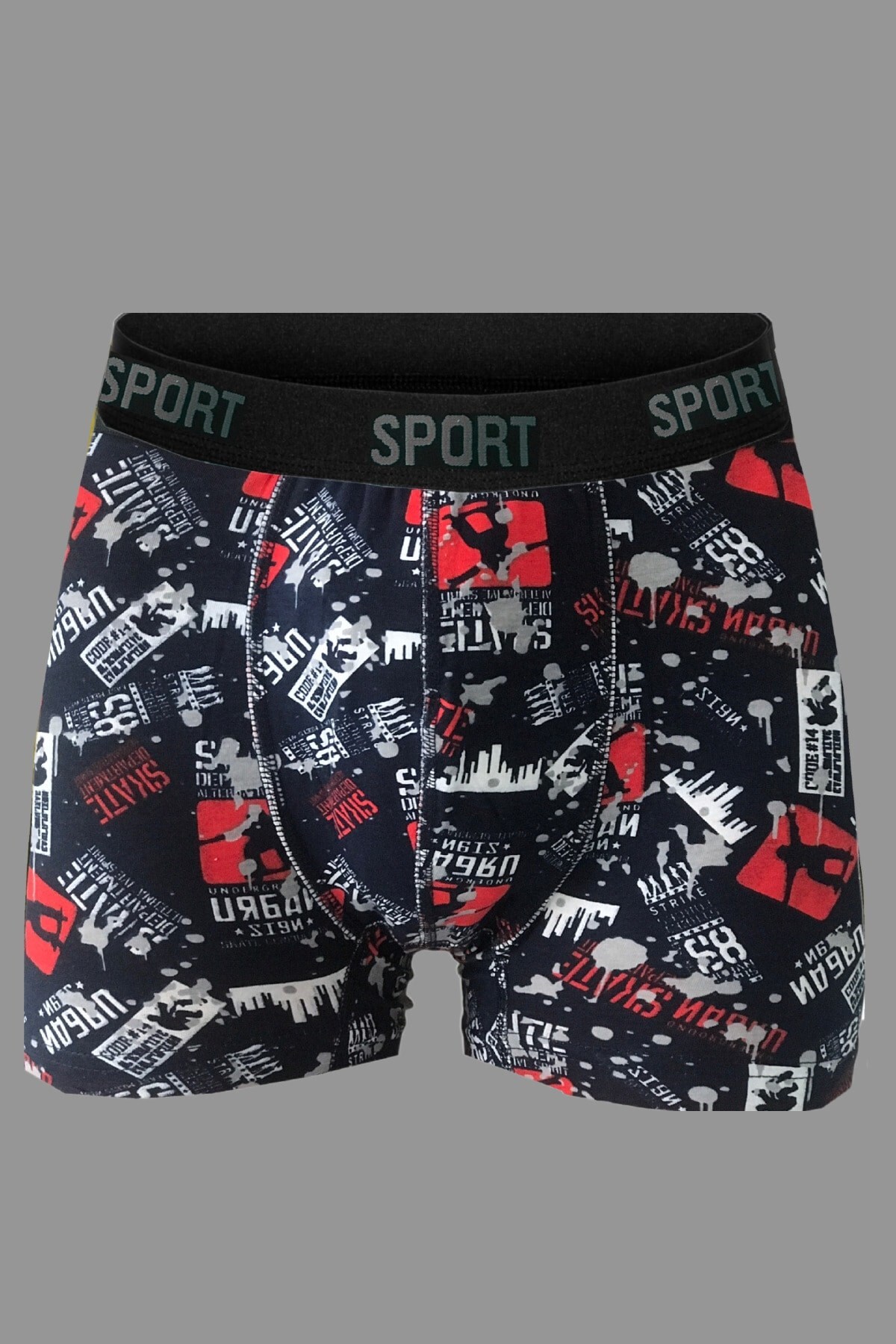 Vien&Karl  Erkek Desenli Premium Penye Pamuklu Likralı Boxer - 10'lu Set - Görsel 6