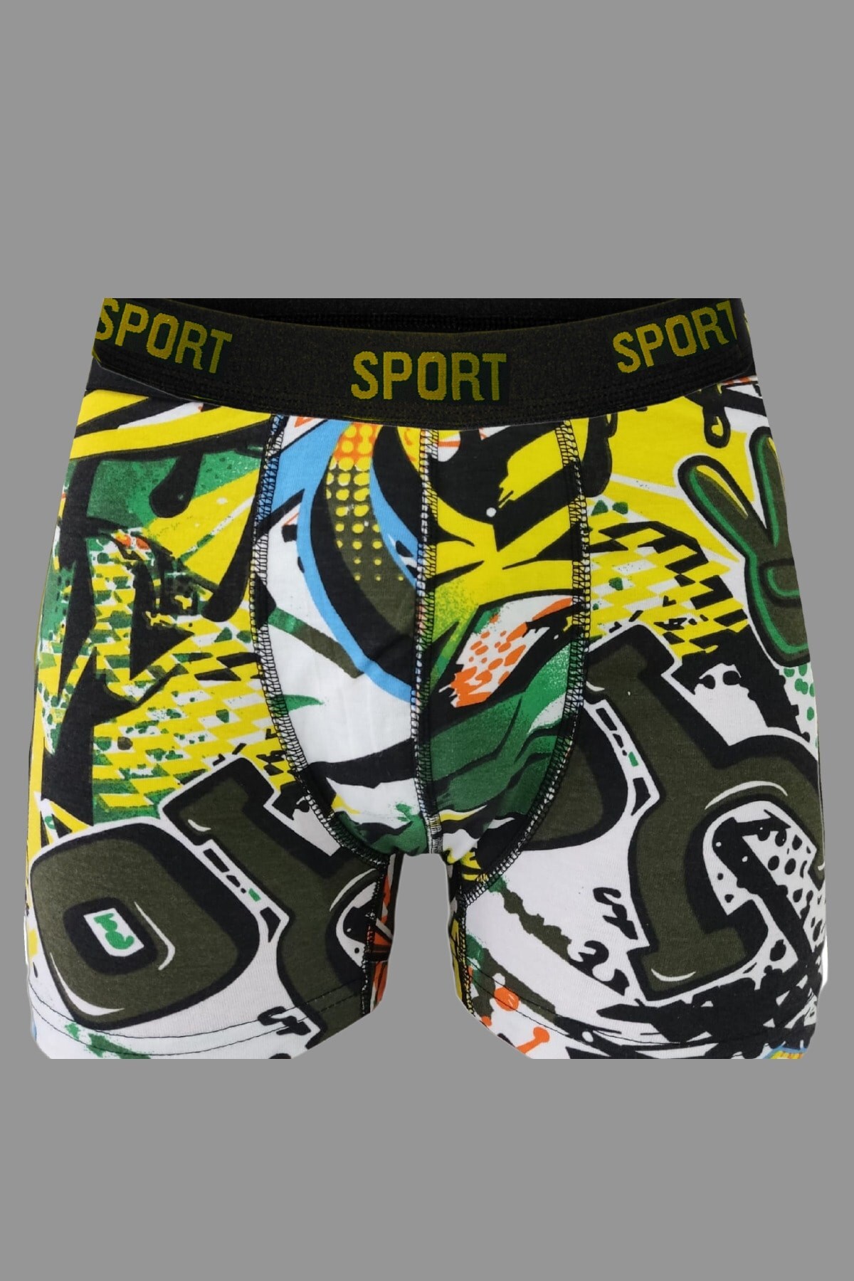 Vien&Karl  Erkek Desenli Premium Penye Pamuklu Likralı Boxer - 10'lu Set - Görsel 7