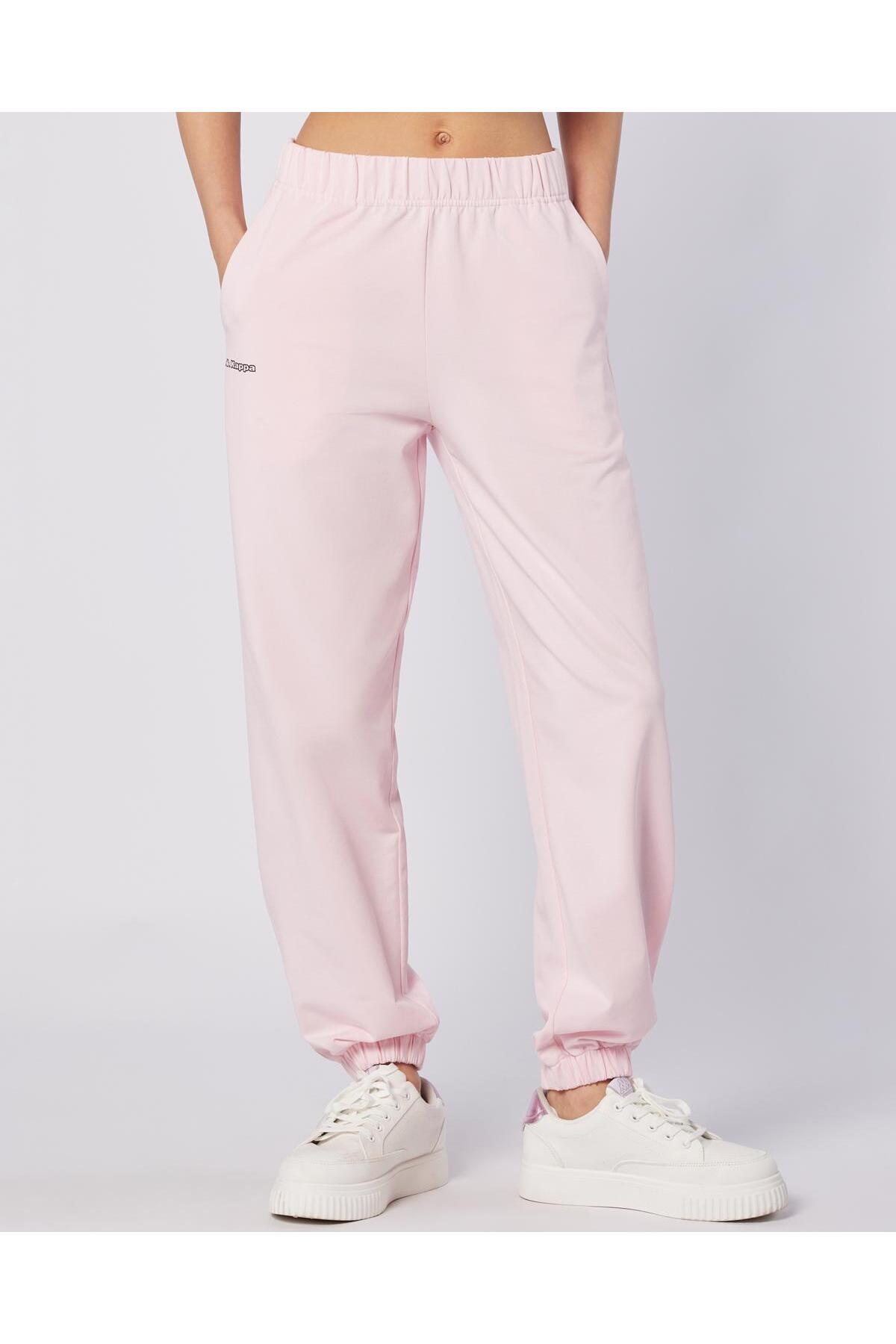 Kappa Jendy Pants Kadın Pastel Pembe Comfort Fit Eşofman Altı
