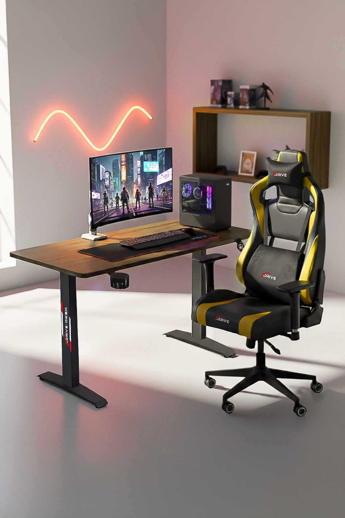 XDrive Rüzgar Oyuncu Masası Barok (160x70)