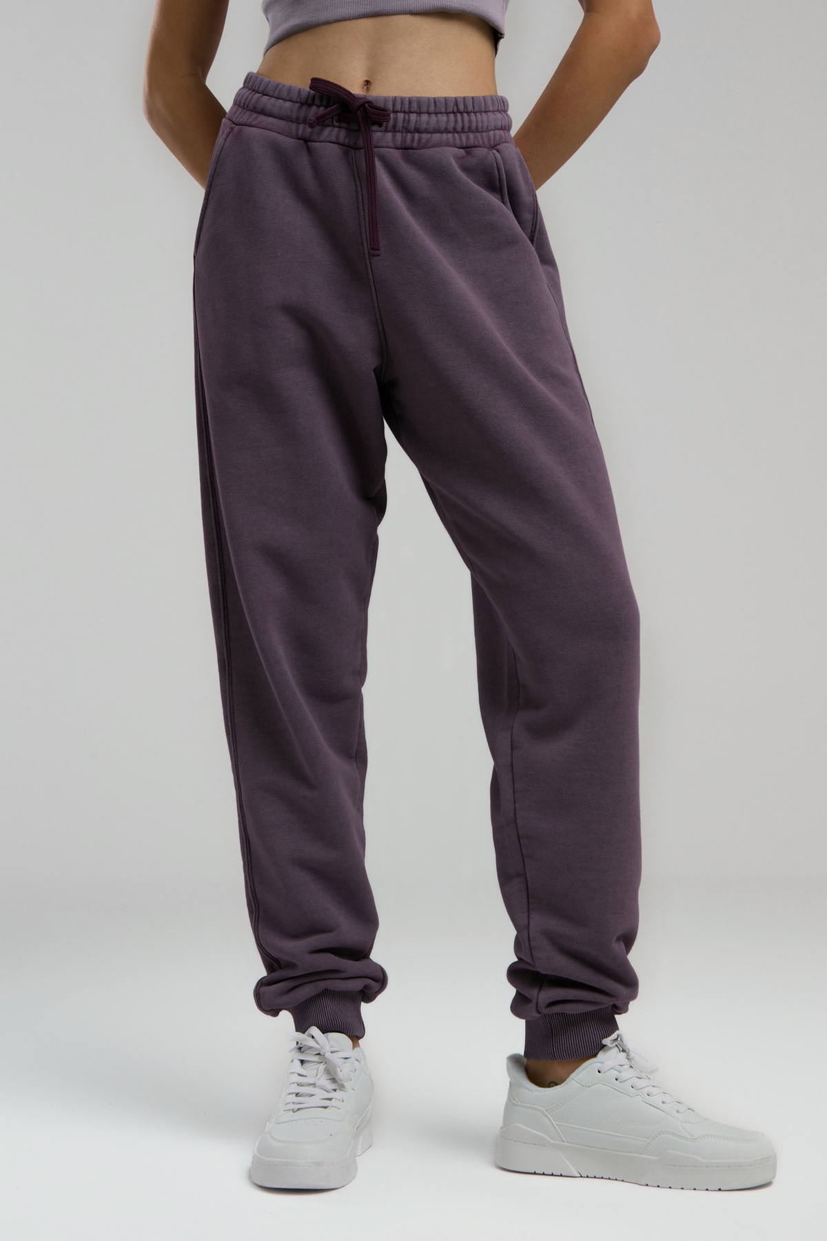 EVERLAST Bronx 1910 Oversize Mor Kadın Eşofman Altı