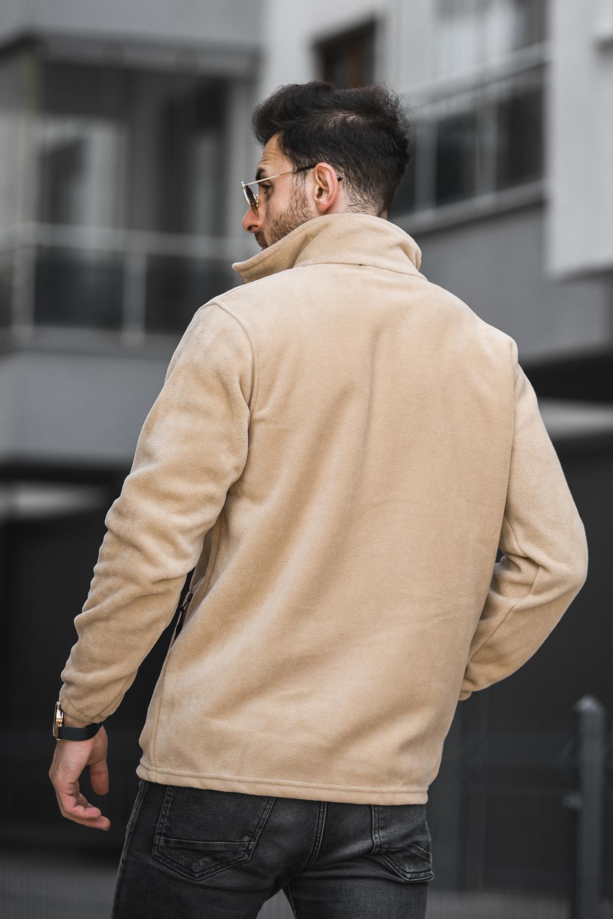 کاپشن پشمی مردانه فری‌تاون مدل Pro Windproof 3-Pocket Full-Zip مخصوص فضای باز — قهوه‌ای pierceftep — تصویر 4 از 4