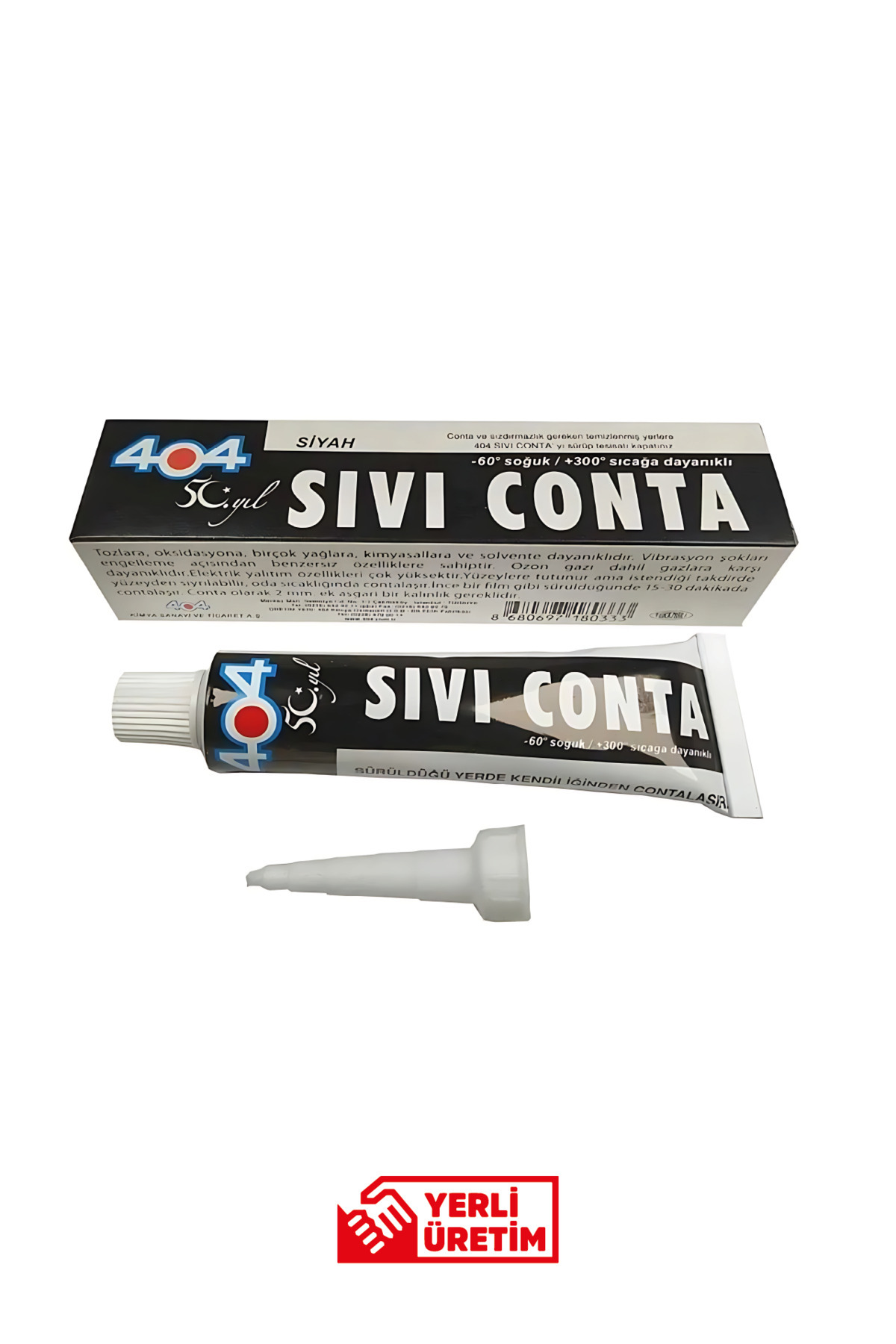 404 Sıvı Conta Siyah 45gr.