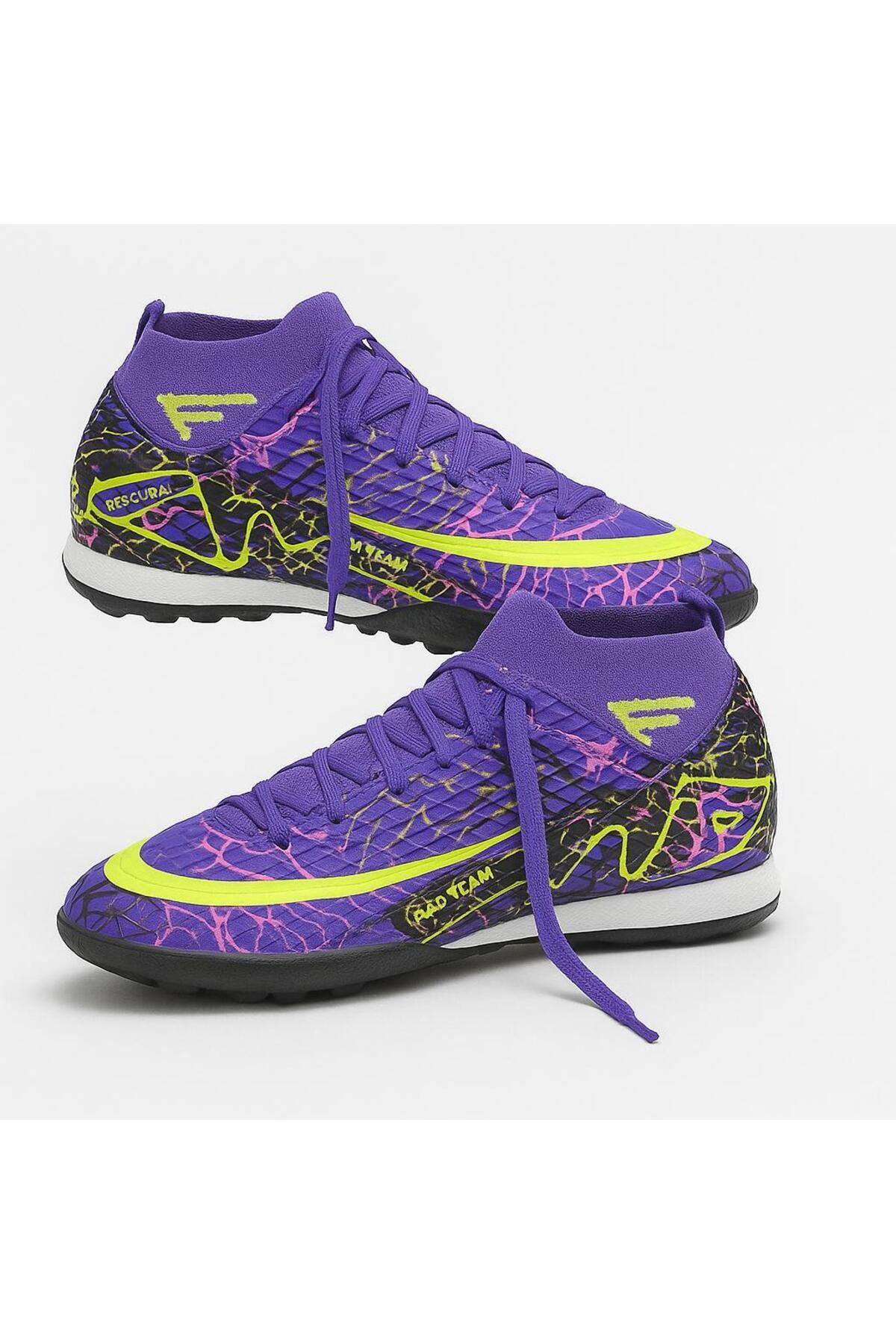 حذاء رياضي للرجال من ليكرا سوكس Astroturf - أرجوان...