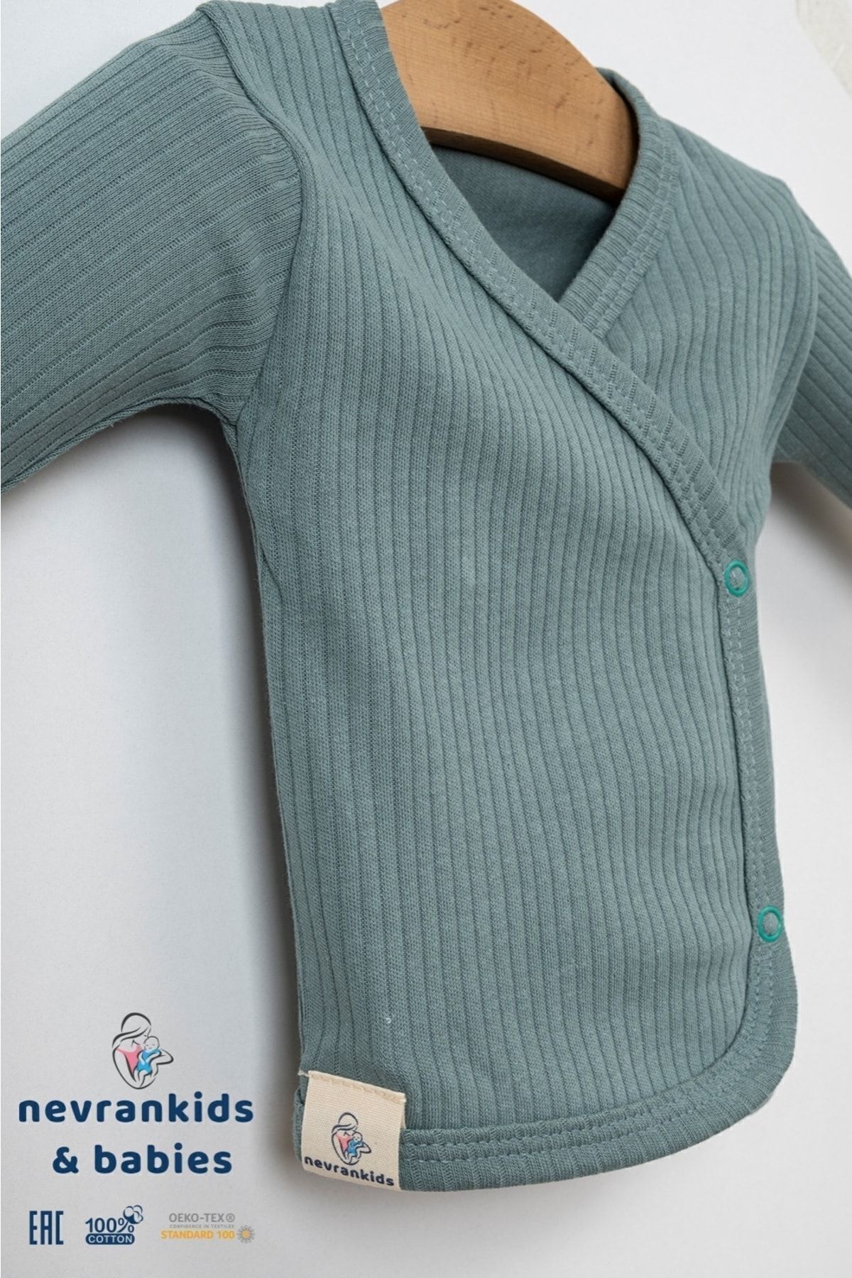 nevrankids Güneş Etiket Organik 5’li Hastane Çıkışı fotoğrafı 7 (önizleme)