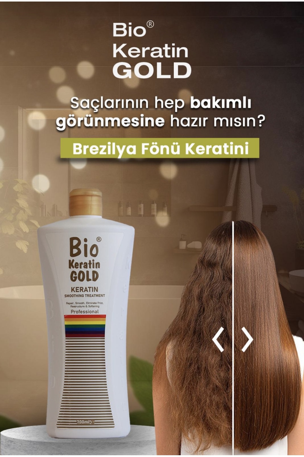 Brezilya Fönü 700 ml Saçlarınıza Değer Verin 3’lü Extra Avantajlı Set — BKG001 — تصویر 2 از 4