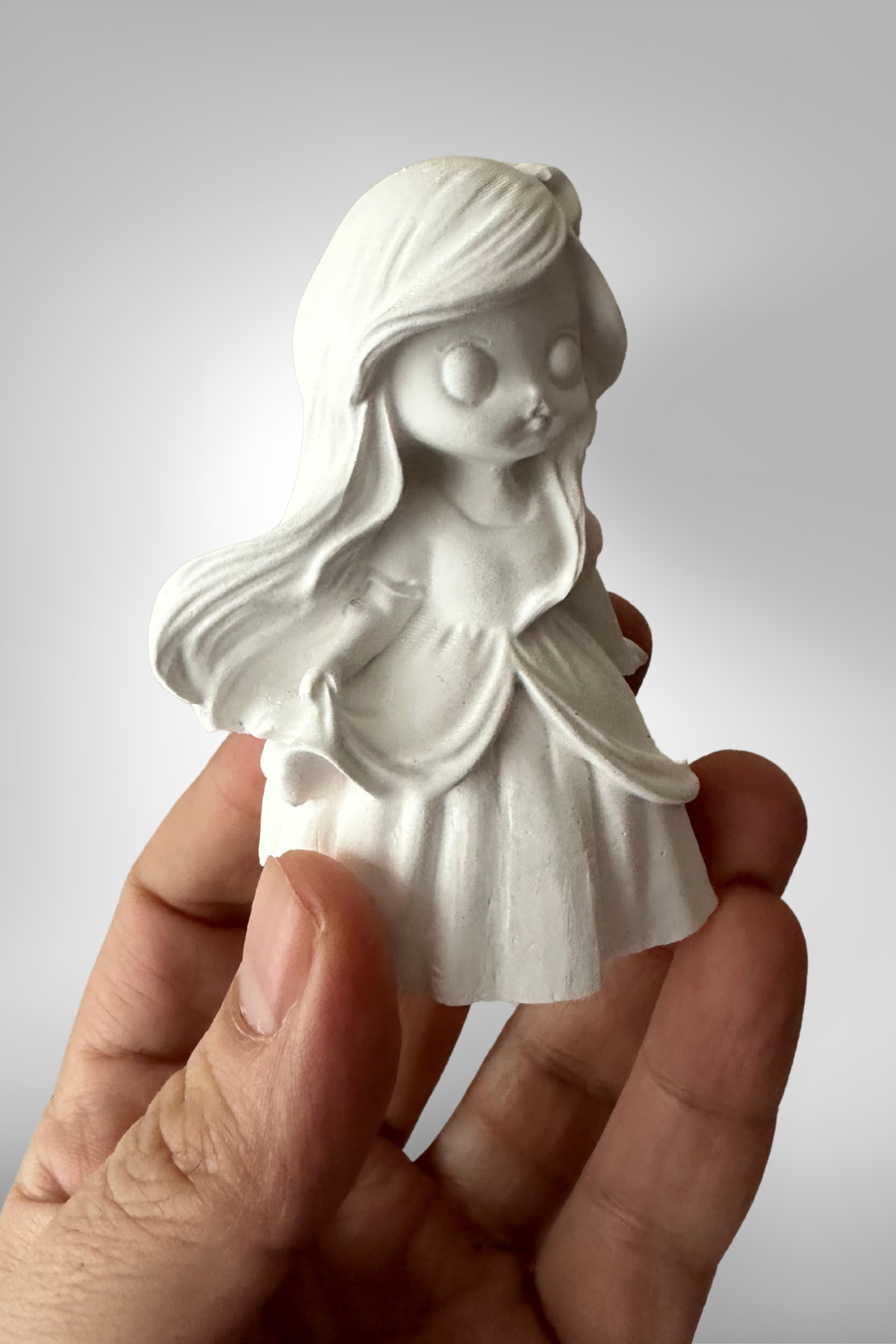 فیگور پرنسس ۵ تکه مجسمه سنگی فعالیت نقاشی کودکان