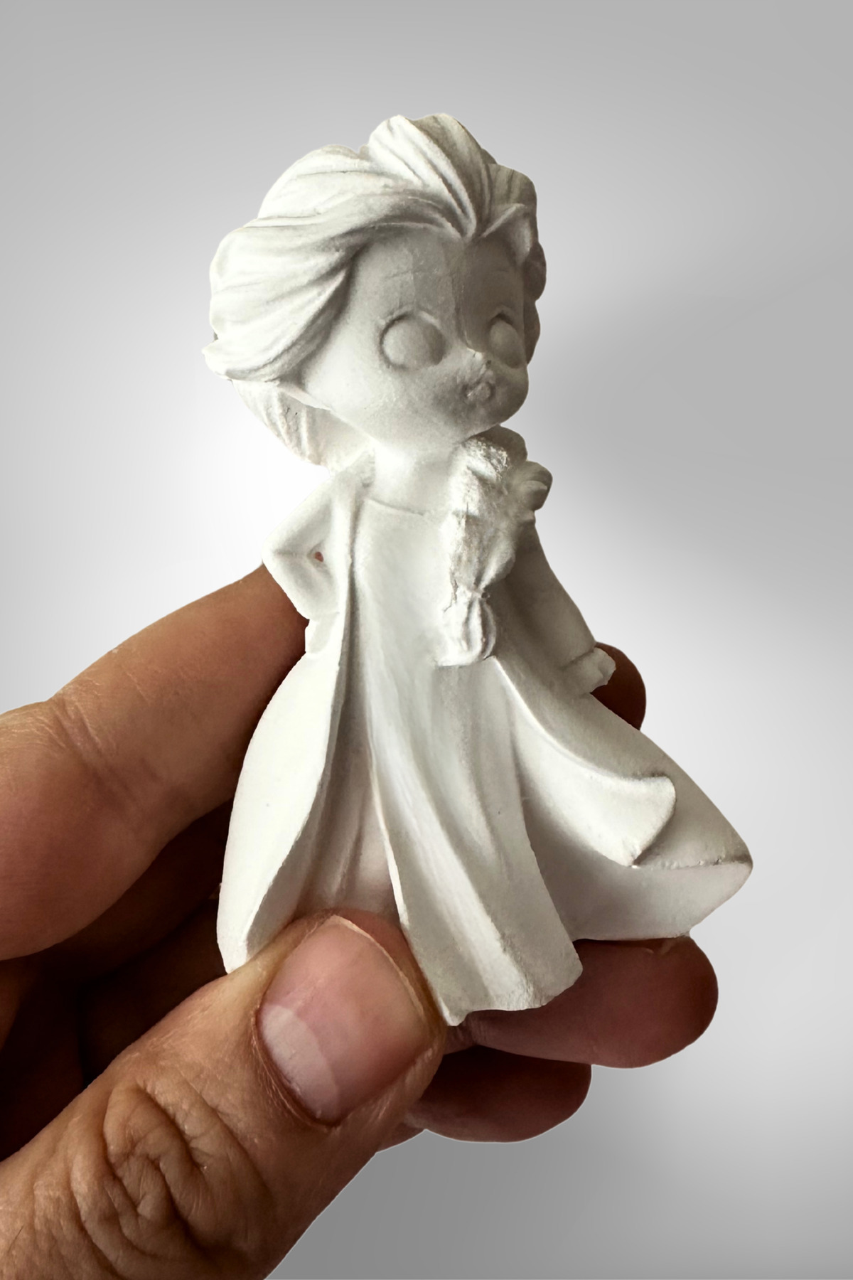 فیگور پرنسس ۵ تکه مجسمه سنگی فعالیت نقاشی کودکان