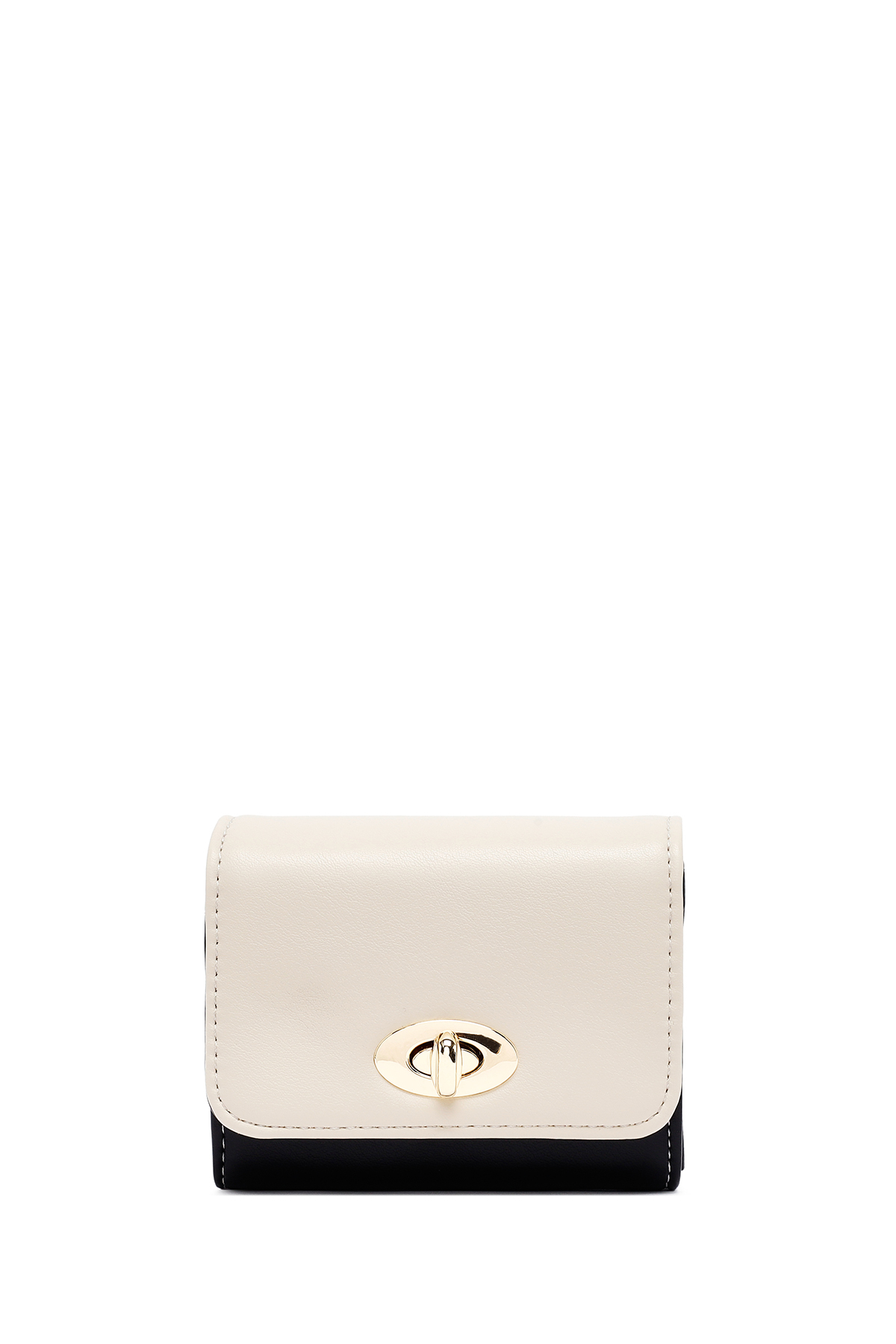 کیف پول زنانه چرم ورنی مشکی 000A2D560018 Derimod