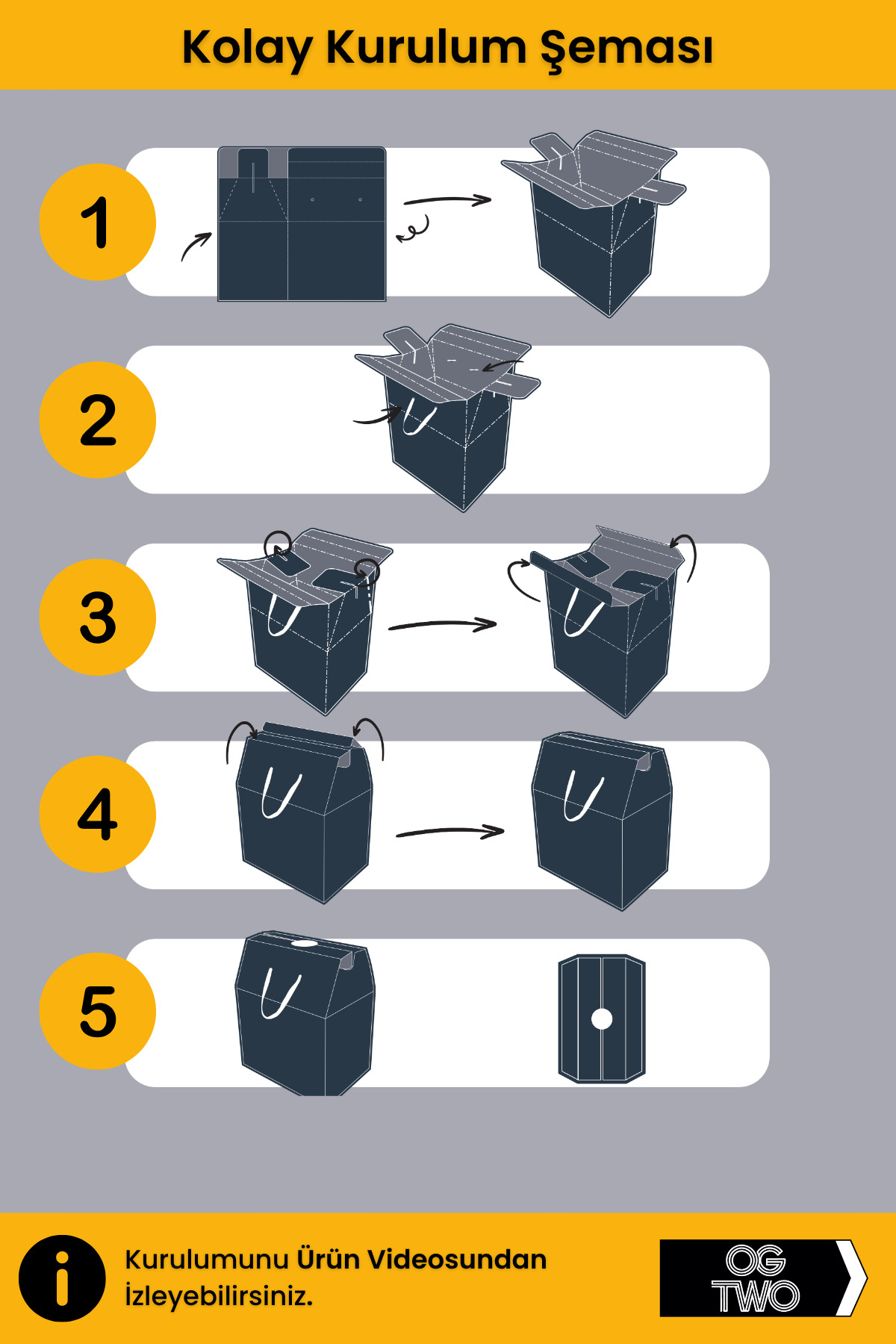 OGTWO Premium Konsept Tasarım Hediye Kutusu Çanta Boş Karton Hediye Paketi Hediyelik Beyaz - 24x14x20cm fotoğrafı 5 (önizleme)