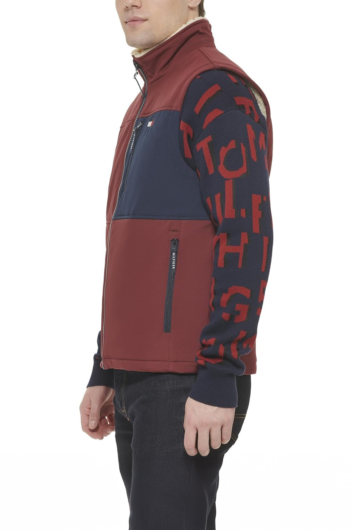 جلیقه مردانه راسته بدون آستین | تامی هیلفیگر Tommy Hilfiger 152AP774-2PO - تصویر 3