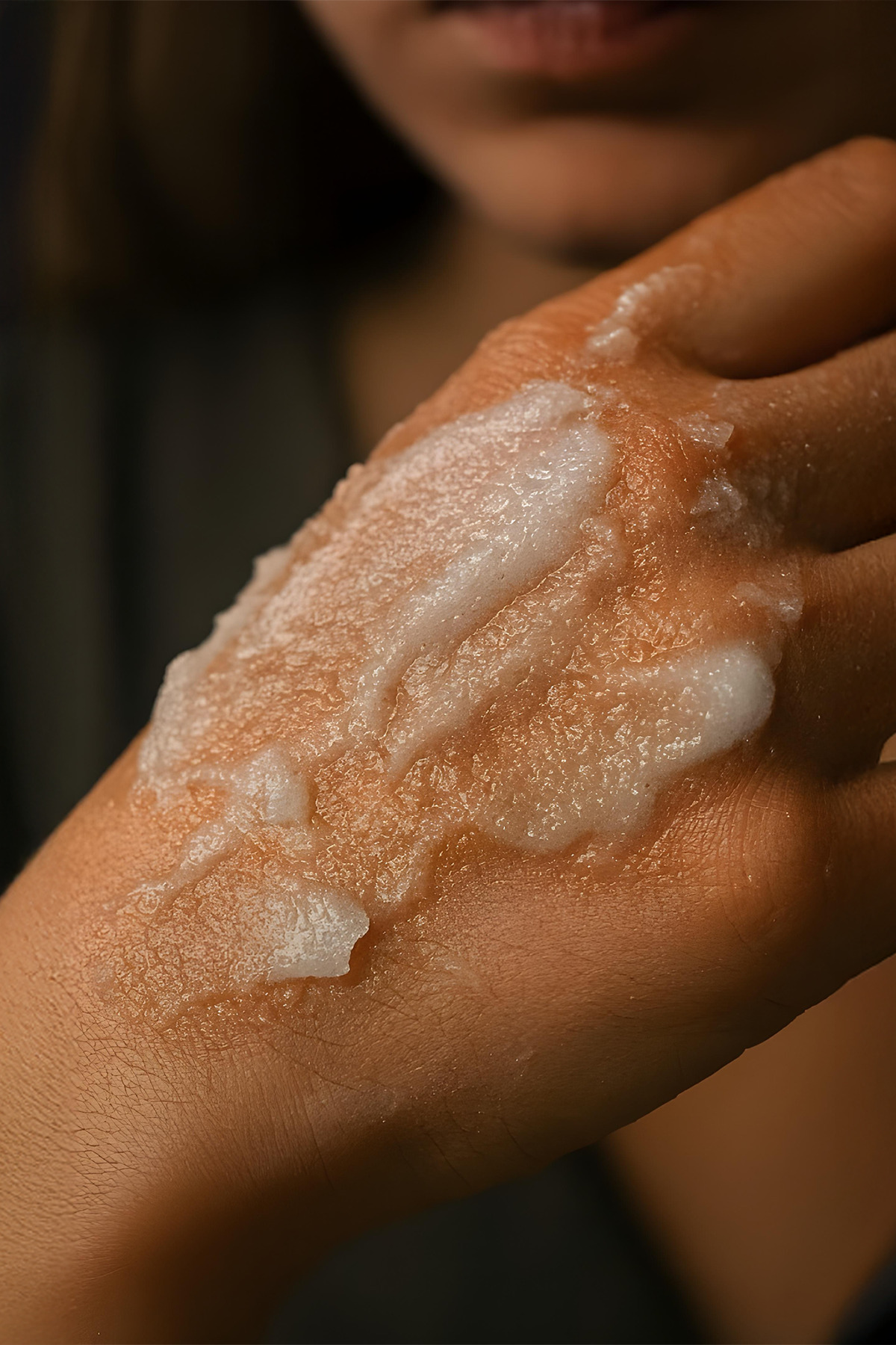 Body Scrub Arındırıcı Nemlendirici Çilekli Vücut Peelingi 300gr — CBS01 — تصویر 7 از 7