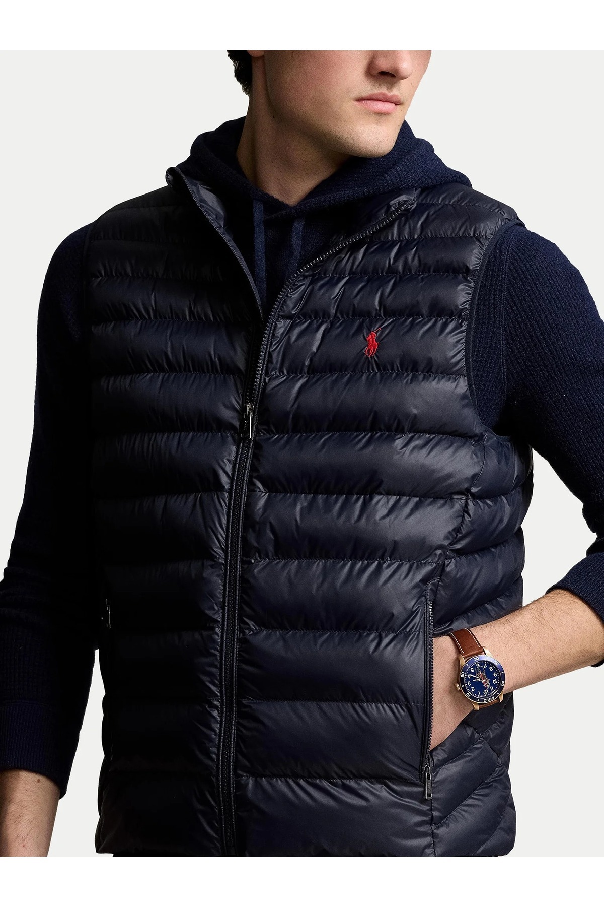 جلیقه مردانه راسته بدون آستین | رالف لورن Ralph Lauren 710949962001 - تصویر 3