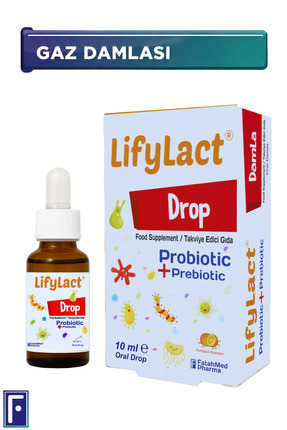 LifyLact Damla 10 ml , Probiyotik, Prebiyotik, Gaz Damlası