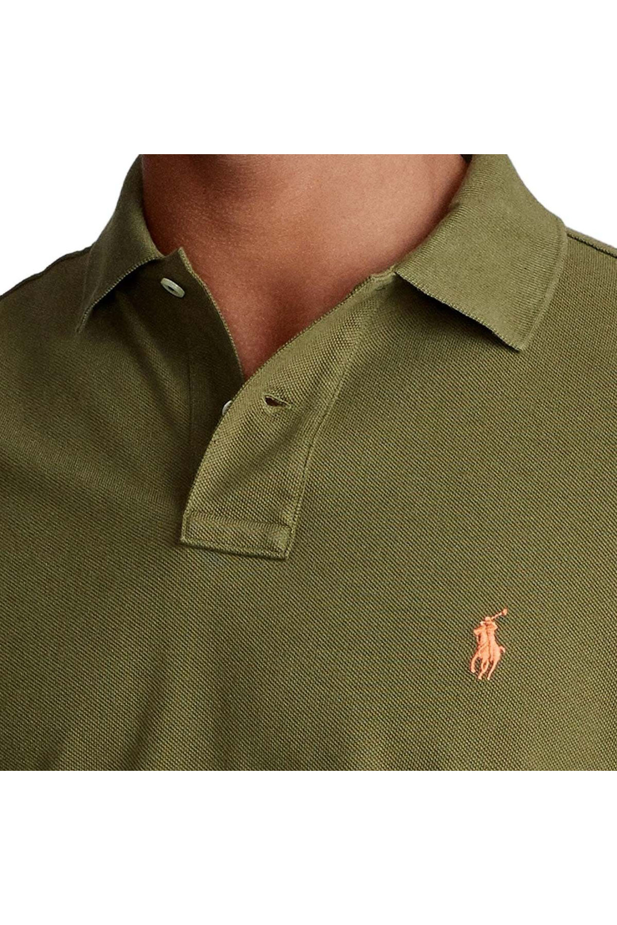 تی شرت مردانه راسته آستین کوتاه | رالف لورن Ralph Lauren 710782592014 - تصویر 3