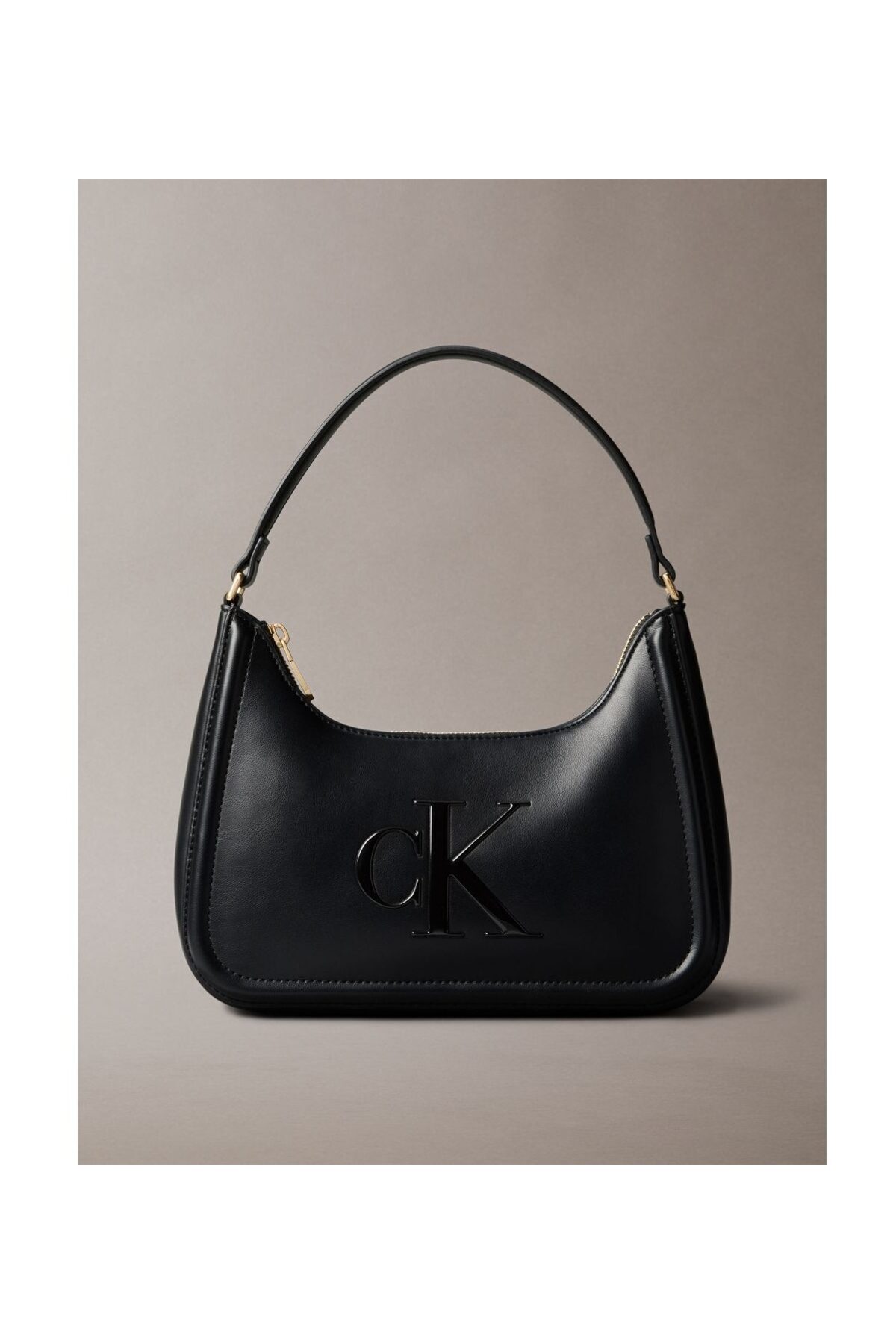 Calvin Klein Kadın Bold CK Logolu Küçük Siyah Omuz Çanta LV04F3230G-UB1