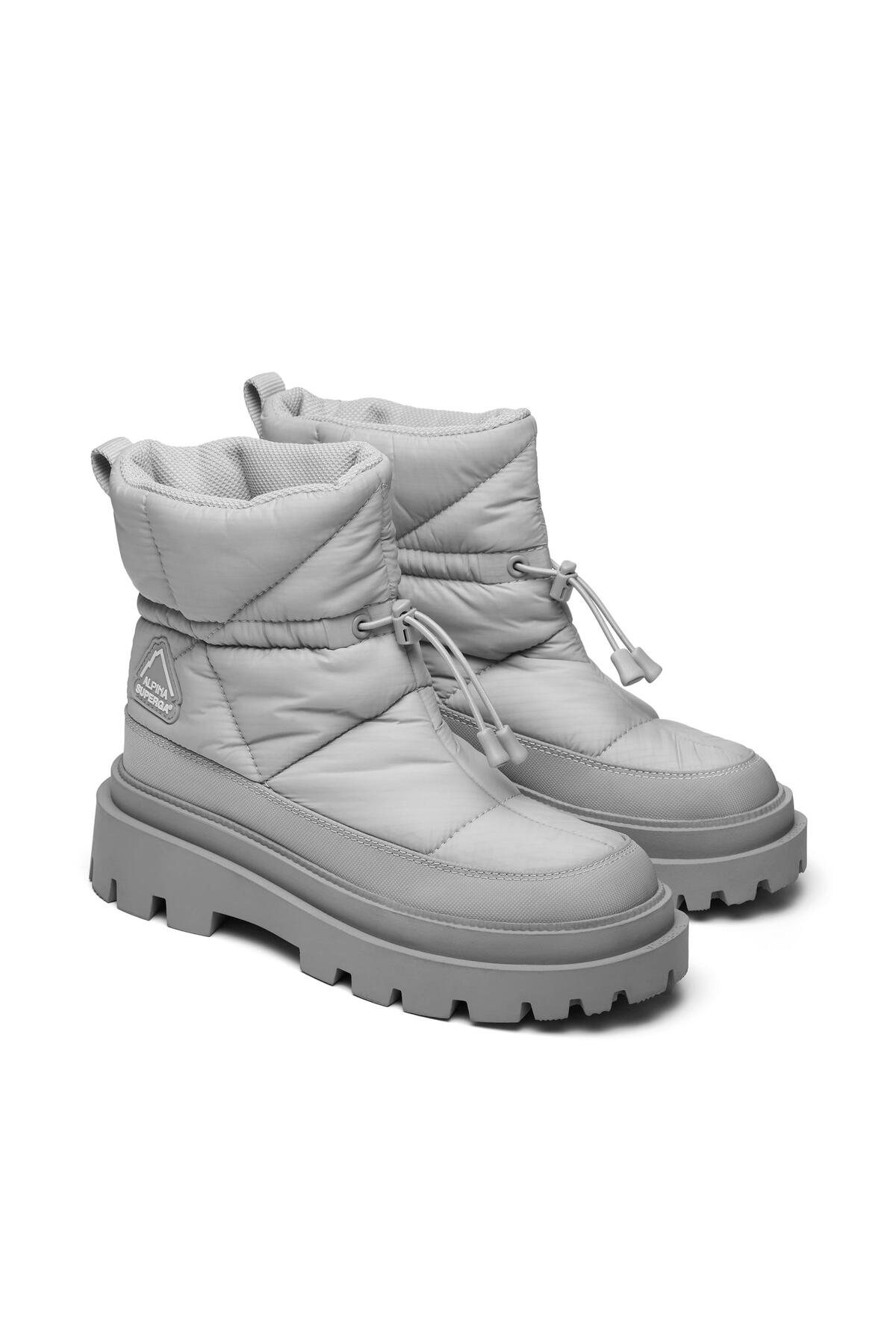Superga 3053 Alpina Apex Padded Kadın Beyaz Bot görsel 2