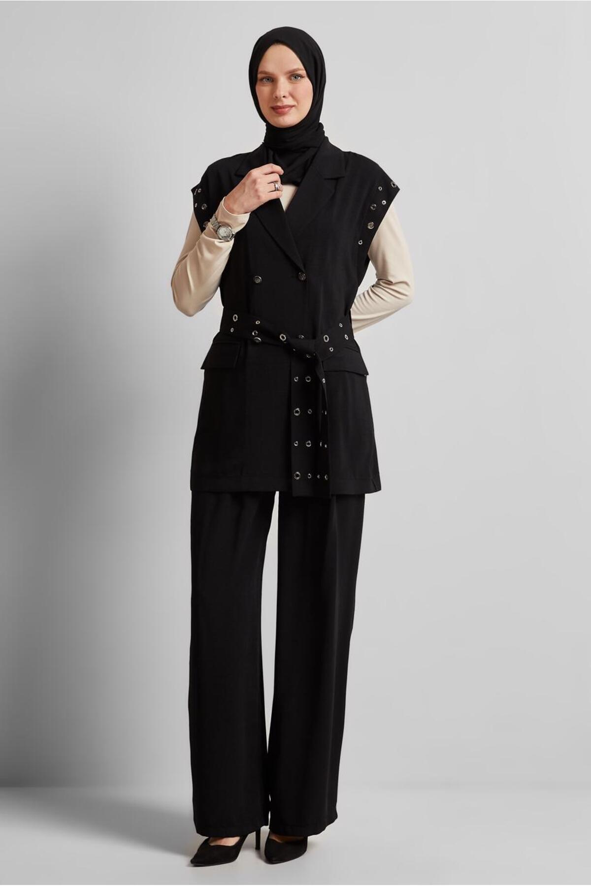 آلوینا ست شلوار کمربنددار ۴۵۳۸۲