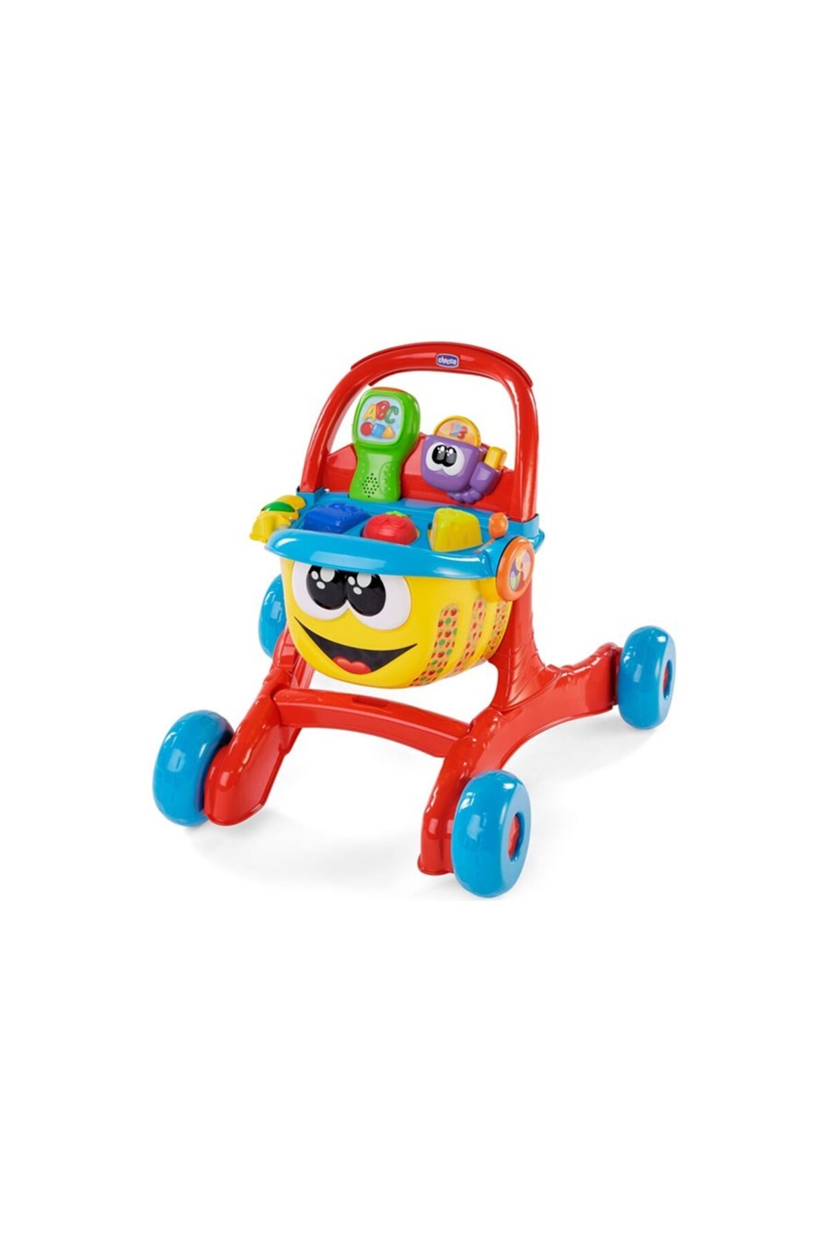 Chicco Mutlu Alışveriş İlk Adımlar Yürüteci - 4'ü bir arada İngilizce + Türkçe Aktiviteli fotoğrafı 2 (önizleme)