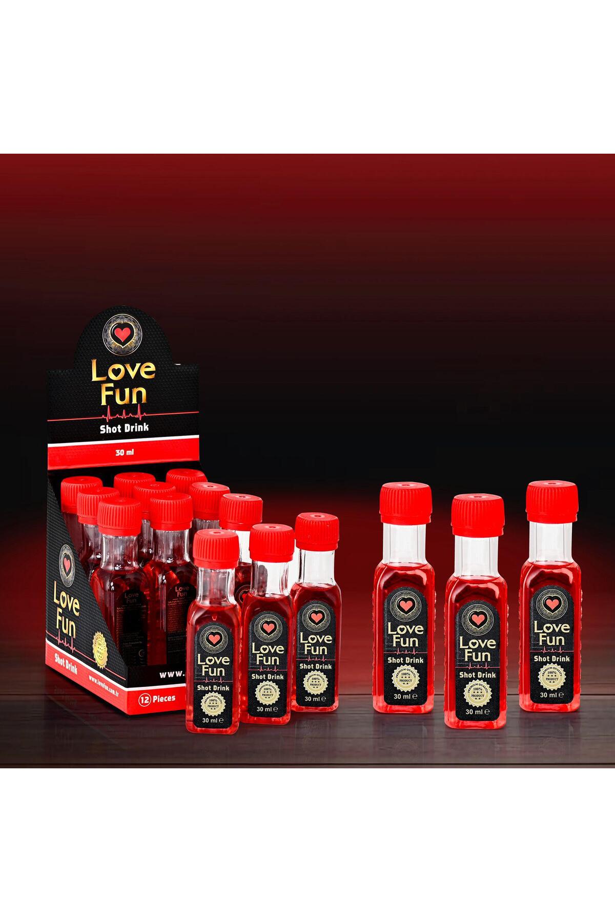 CİNİVİZ SHOP Love Fun Shot Içecek 30 ml (12 ADET) - Fiyatı, Yorumları