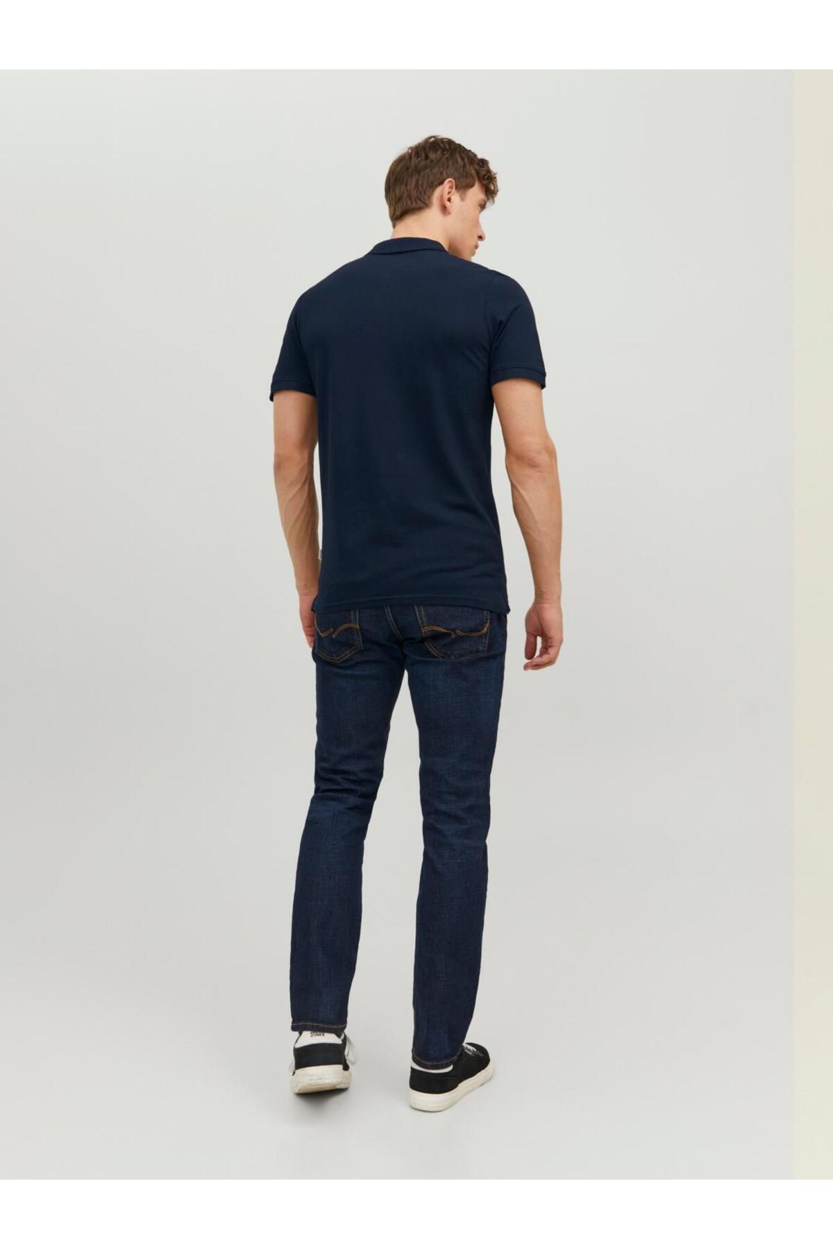 تیشرت یقه پلو مردانه راسته آستین کوتاه | جک اند جونز Jack & Jones 121365161 - تصویر 2