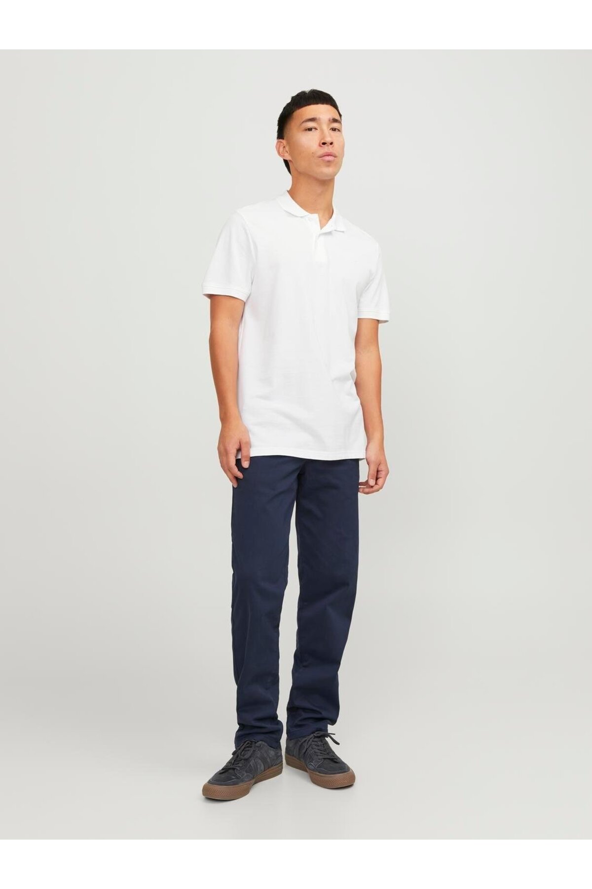 تیشرت یقه پلو مردانه راسته آستین استاندارد | جک اند جونز Jack & Jones 12136516 - تصویر 3