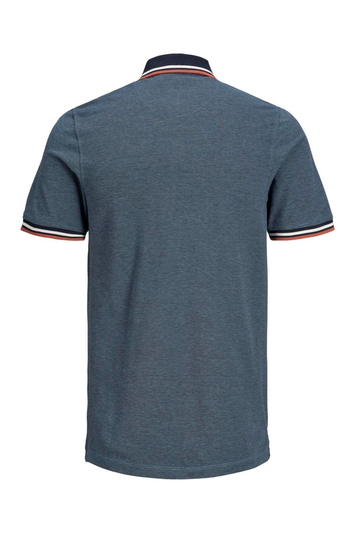 تیشرت یقه پلو مردانه راسته آستین کوتاه | جک اند جونز Jack & Jones 12136668 - تصویر 7
