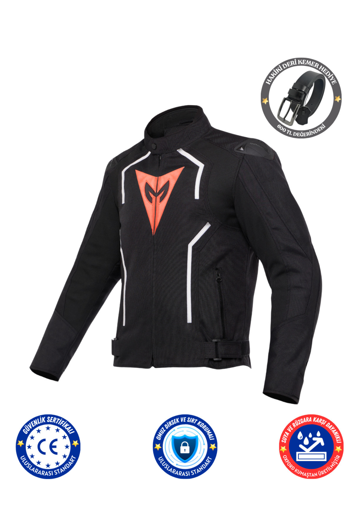 cm7 COMBAT X 4 Mevsim Motosiklet Montu Ful Korumalı