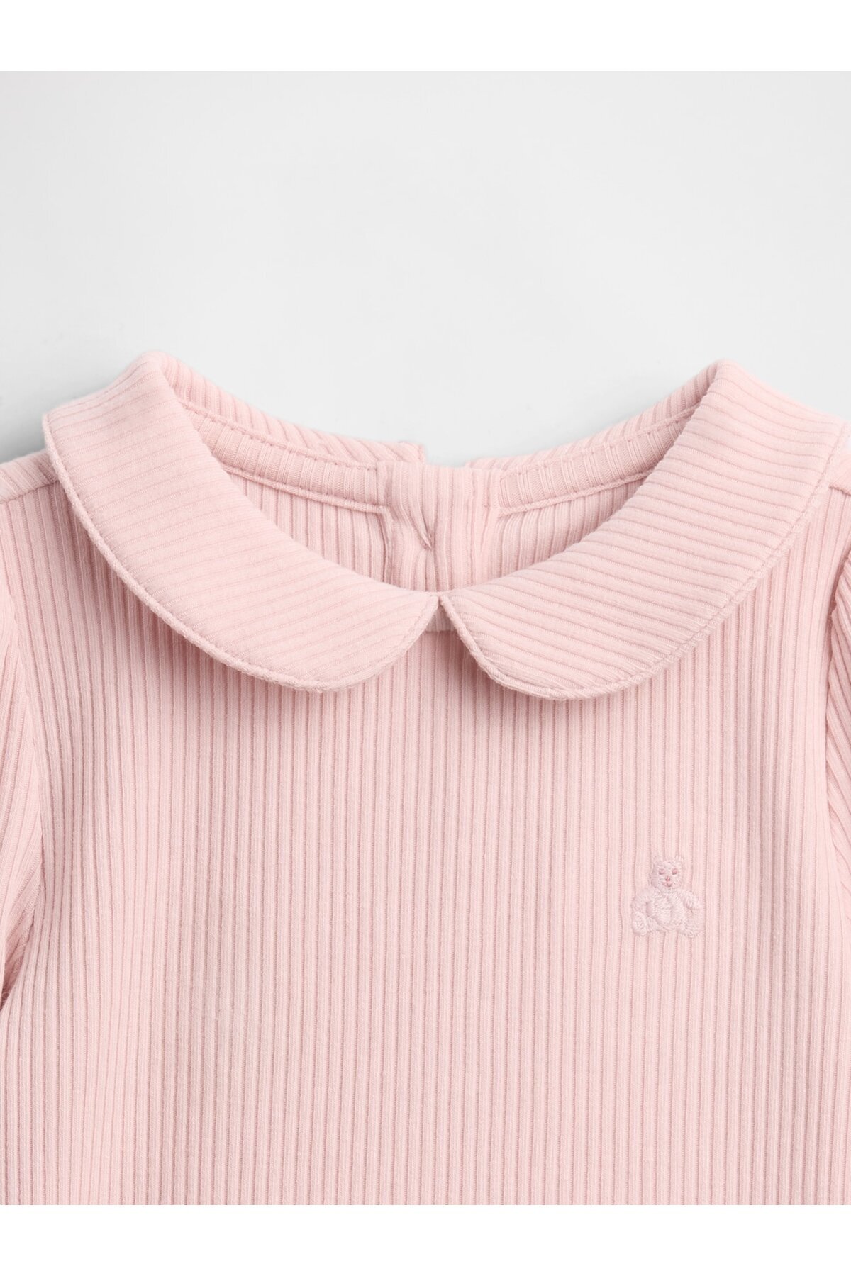 GAP Bebek Açık Pembe Baby First Favorites TinyRib Bodysuit fotoğrafı 3 (önizleme)