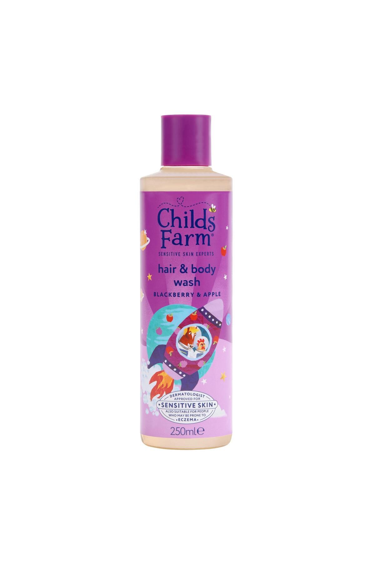 Childs Farm Böğürtlen ve Organik Elma Özlü Çocuk Saç ve Vücut Şampuanı 250ml
