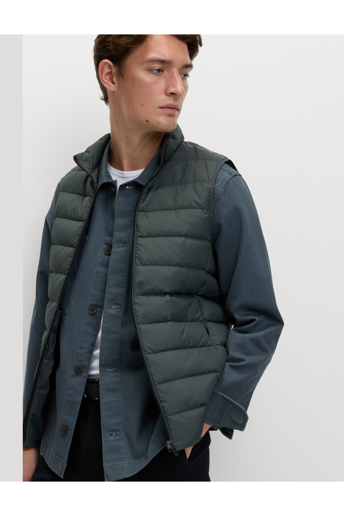 جلیقه مردانه راسته بدون آستین | مارکس اند اسپنسر Marks & Spencer T16006830M - تصویر 2