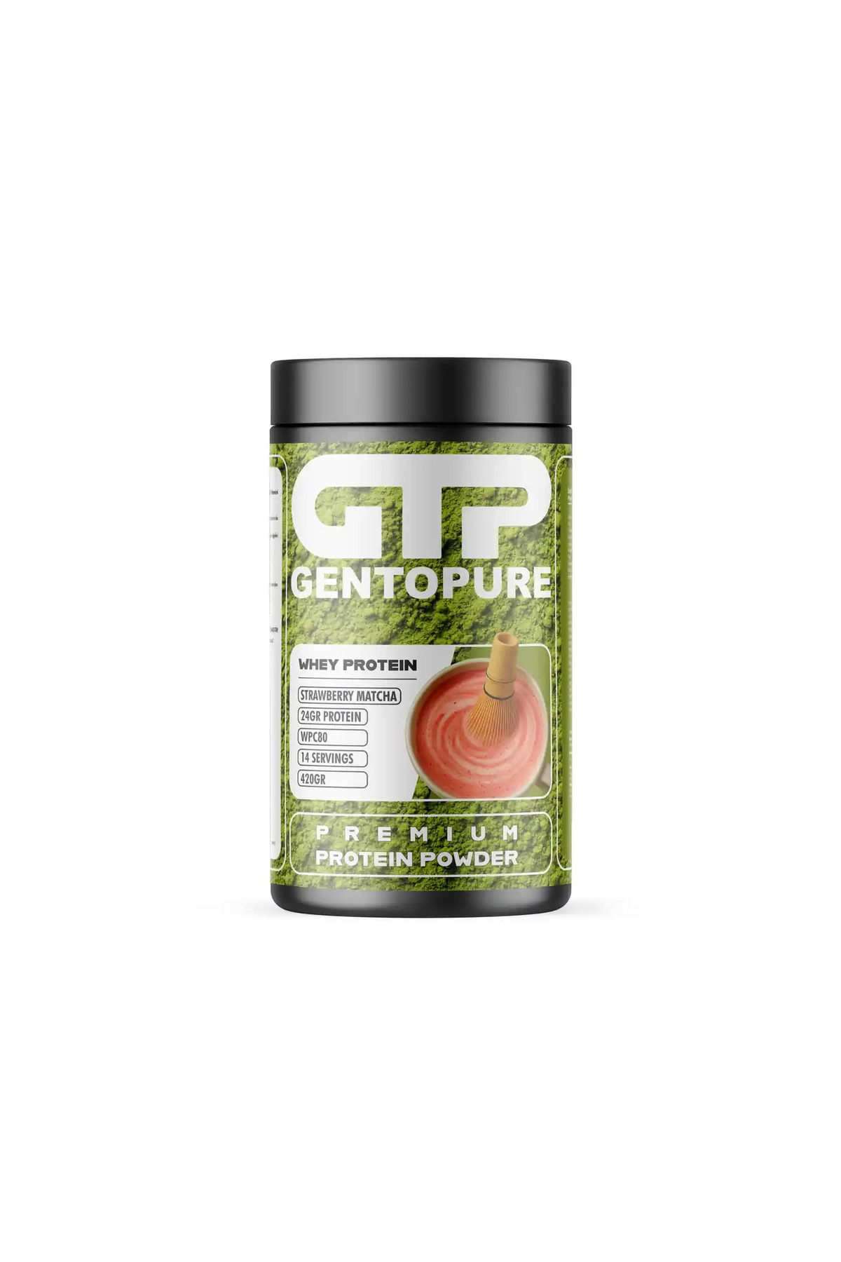 Gentopure WHEY PRO - WPC 80 - 420G (ÇİLEKLİ MATCHA)