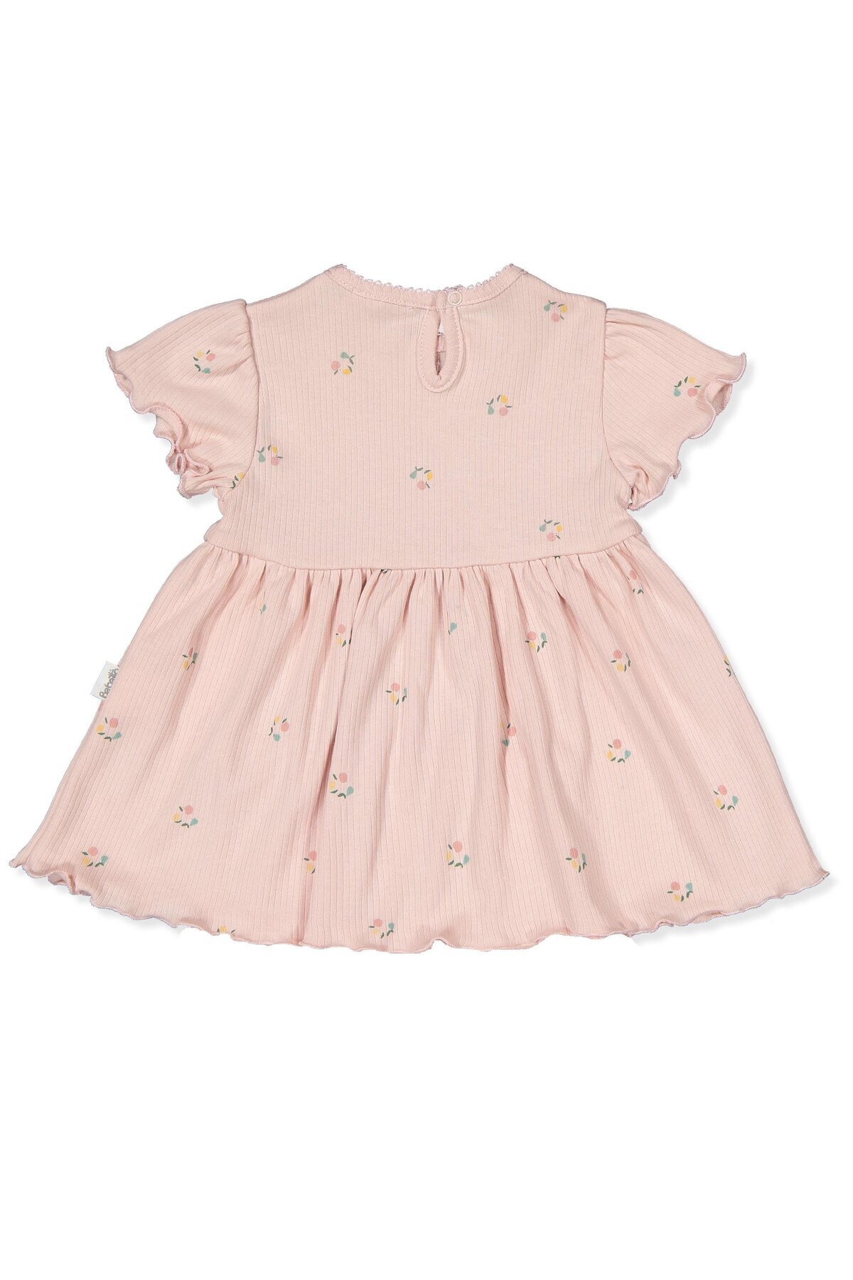 Bebetto İNTERLOK ELBİSE (PINK PEAR) GÜL KURUSU fotoğrafı 2 (önizleme)