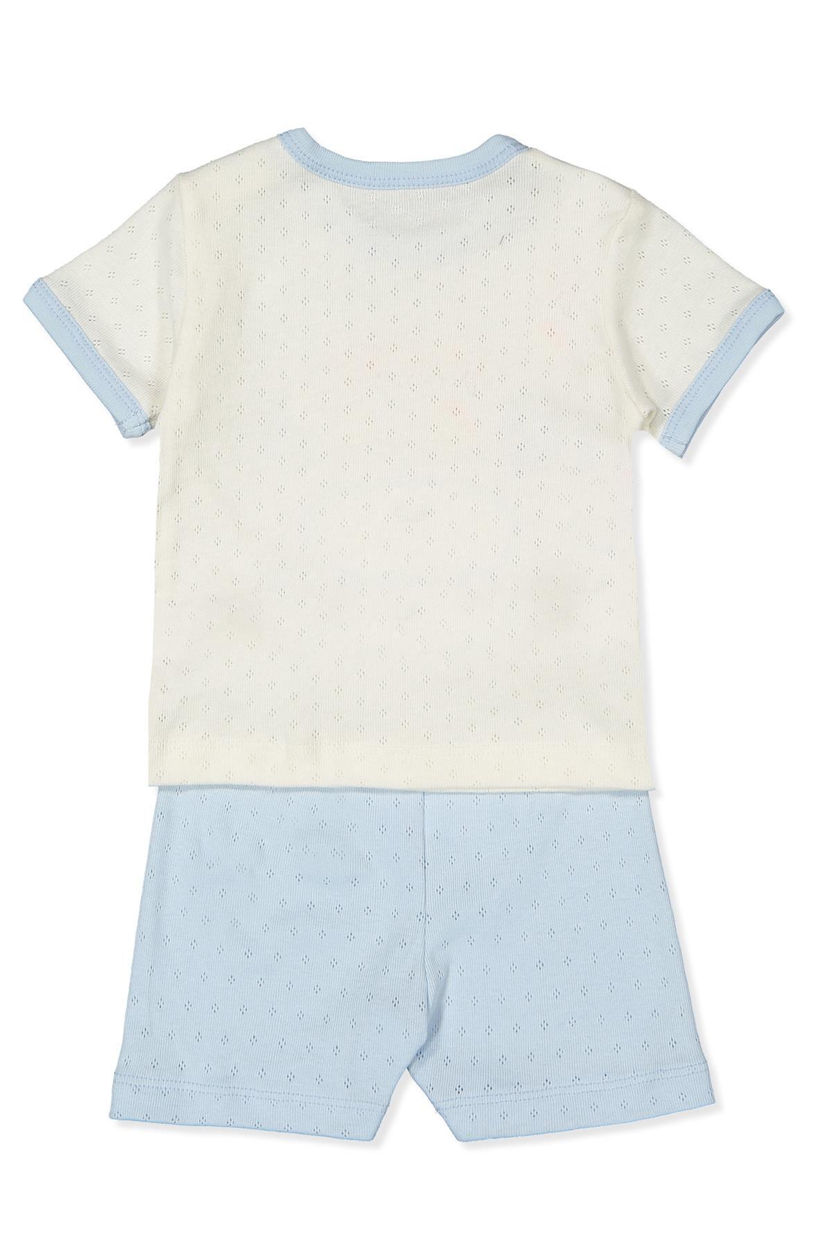 Bebetto AJURLU ŞORTLU 2Lİ TAKIM (SHIP BOY) MAVİ fotoğrafı 2 (önizleme)