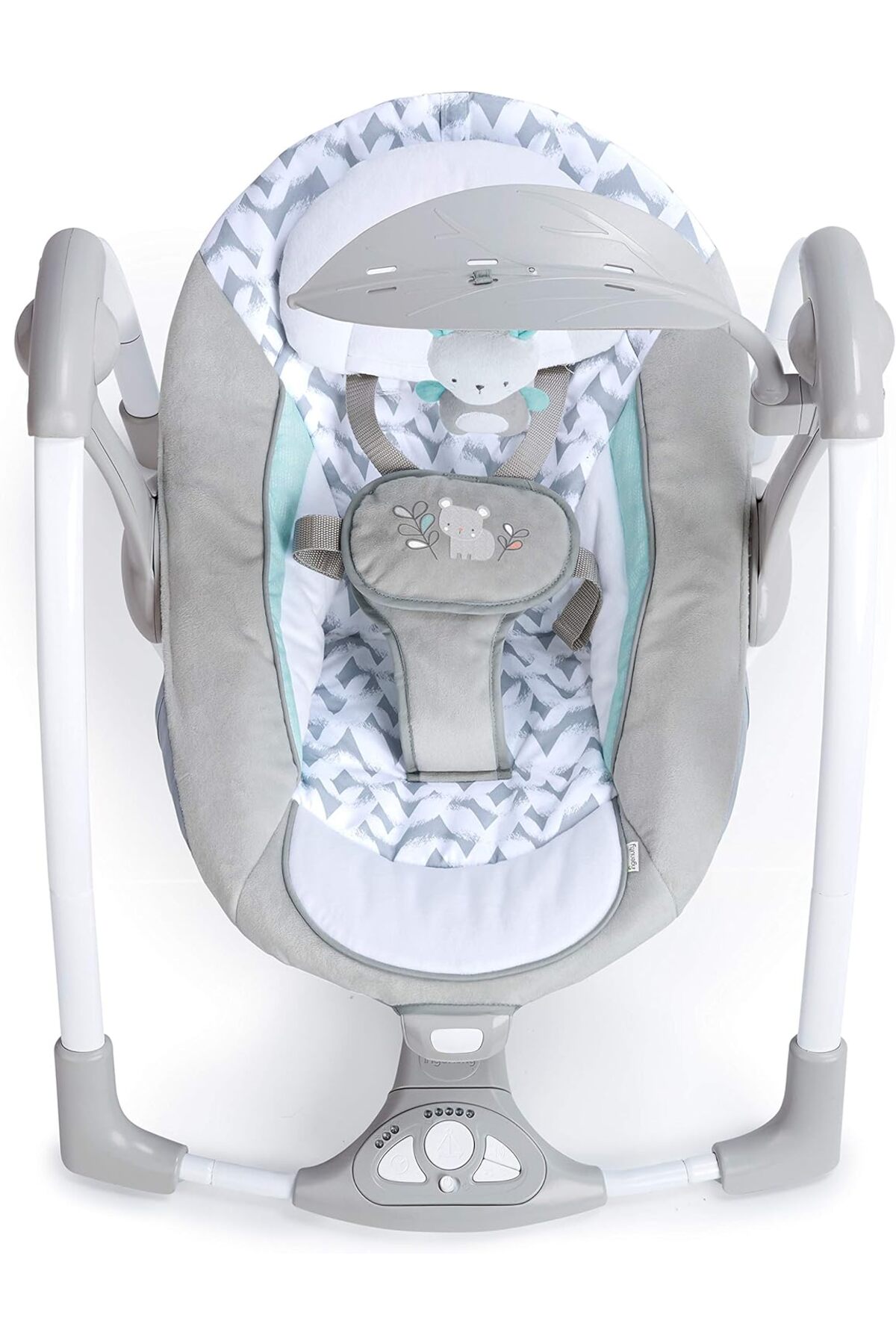 Ingenuity ConvertMe 2'si 1 Arada Kompakt Taşınabilir Bebek Salıncağı , 9 kg'a kadar. fotoğrafı 5 (önizleme)