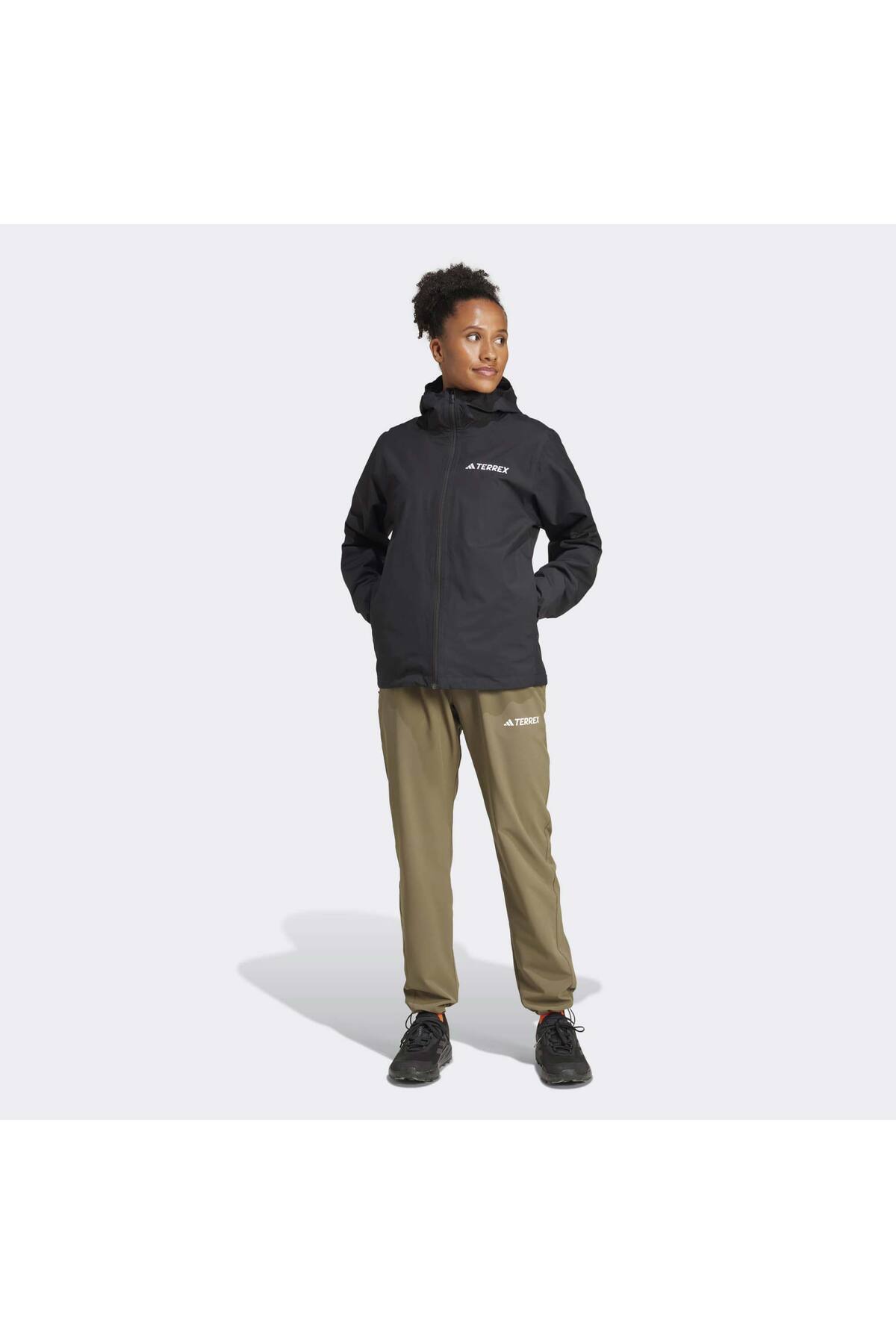 adidas Terrex Multi Essentials 3IN1 Kadın Siyah Mont (JM8707) görsel 3