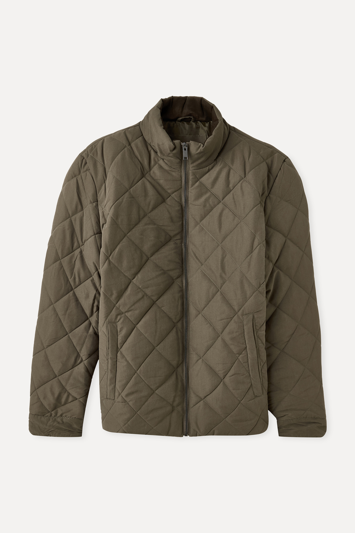 کاپشن یقه ایستاده دوخته شده