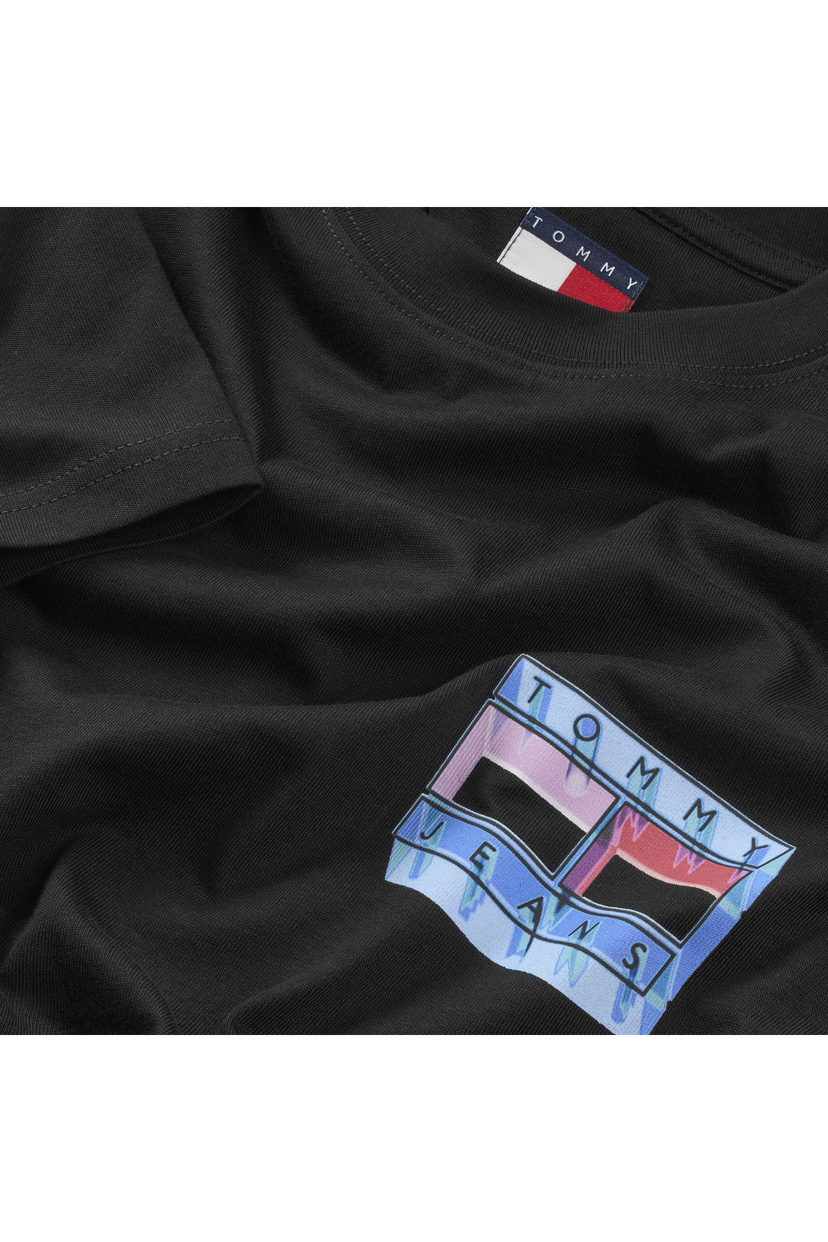 تی شرت مردانه راسته آستین کوتاه | تامی هیلفیگر Tommy Hilfiger DM0DM21980 - تصویر 2