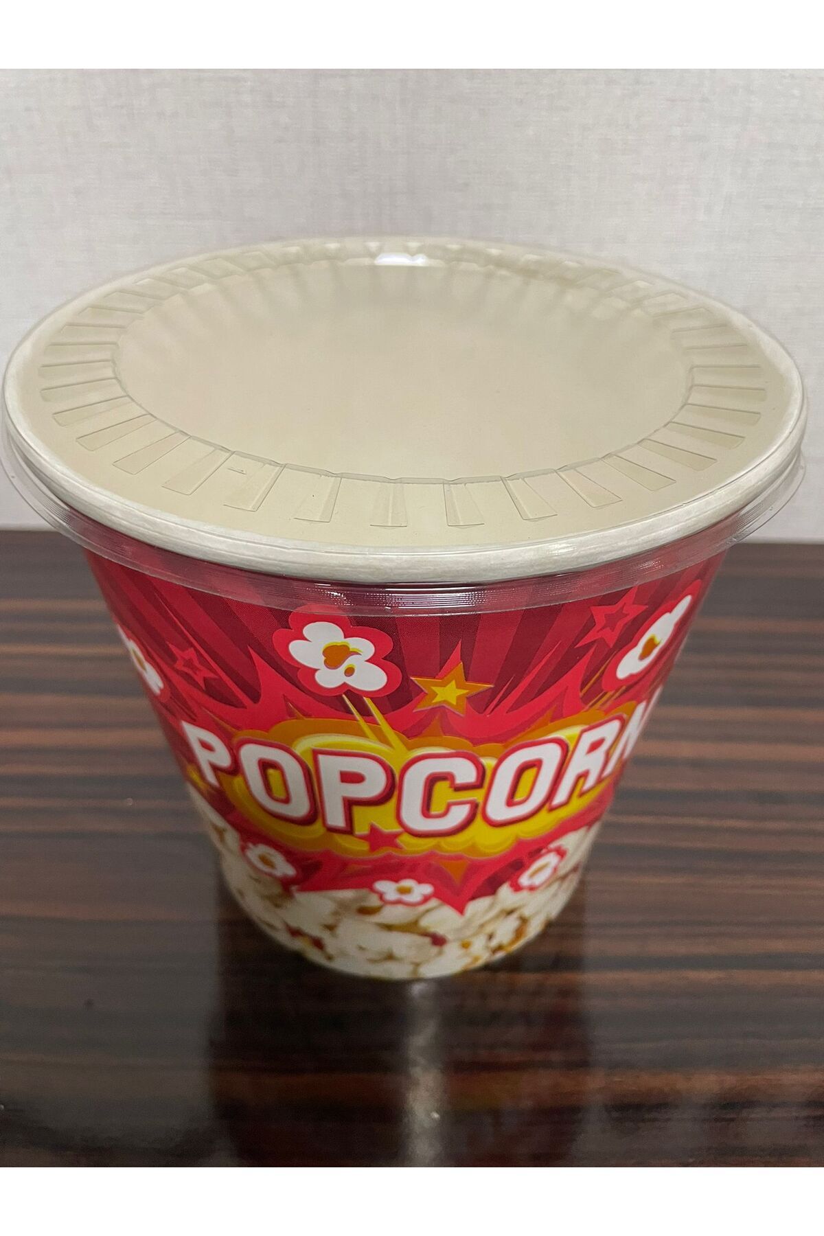 Genel Markalar 2500 CC 85OZ Popcorn Misir Kovasi Kapakli 10 Adet — Koksal Pack — Yemek Kabı (2)
