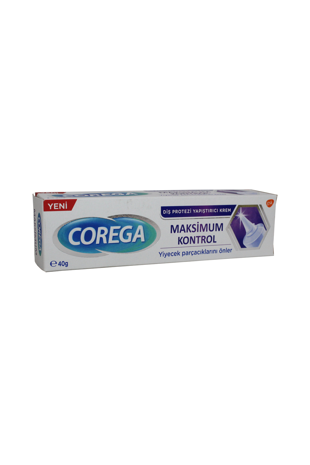 Corega Maksimum Kontrol Tutuş+ Kalkan Yapıştırıcı Krem 40 gr - Fiyatı, Yorumları