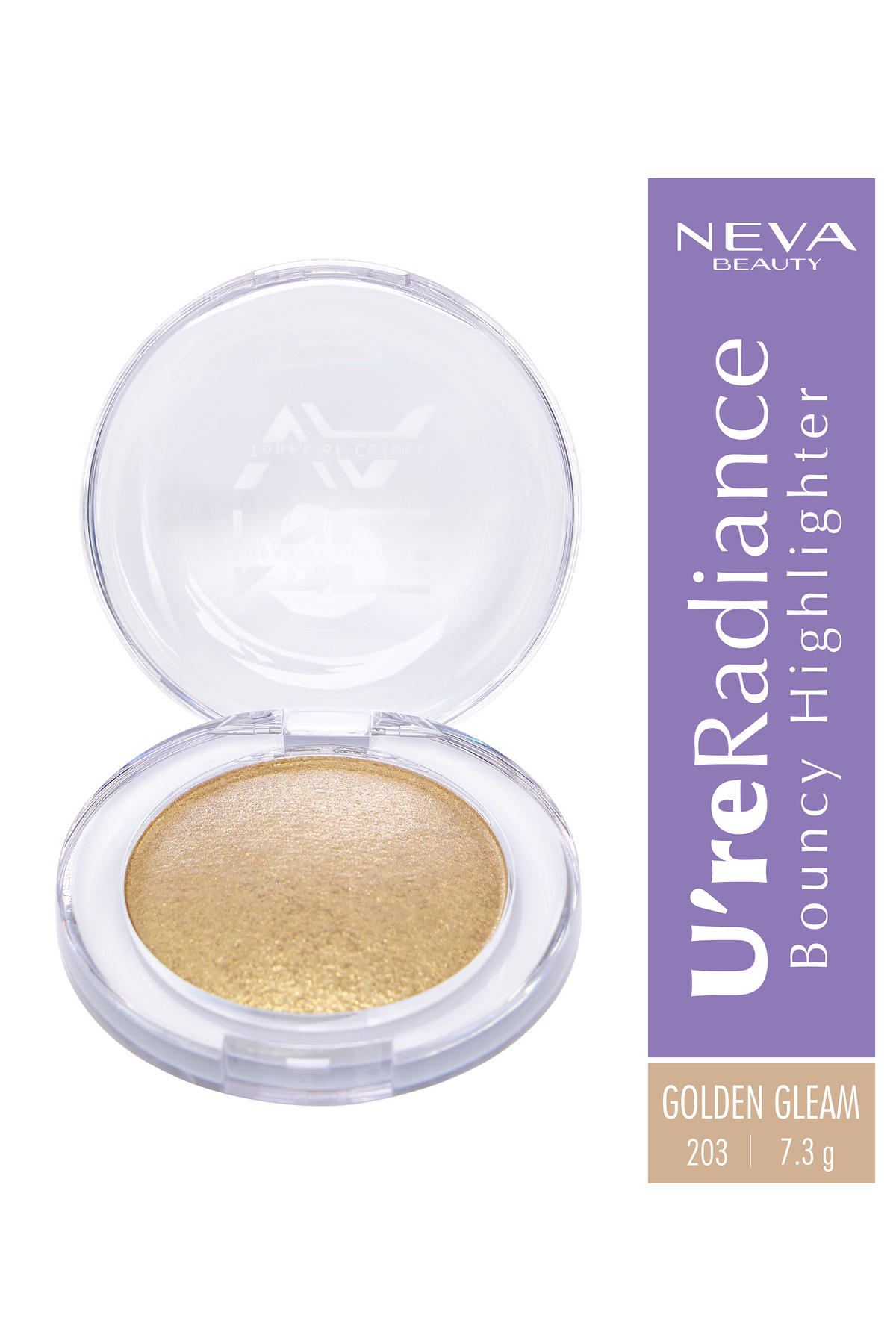 NEVA BEAUTY Bouncy Highlighter-Golden Gleam